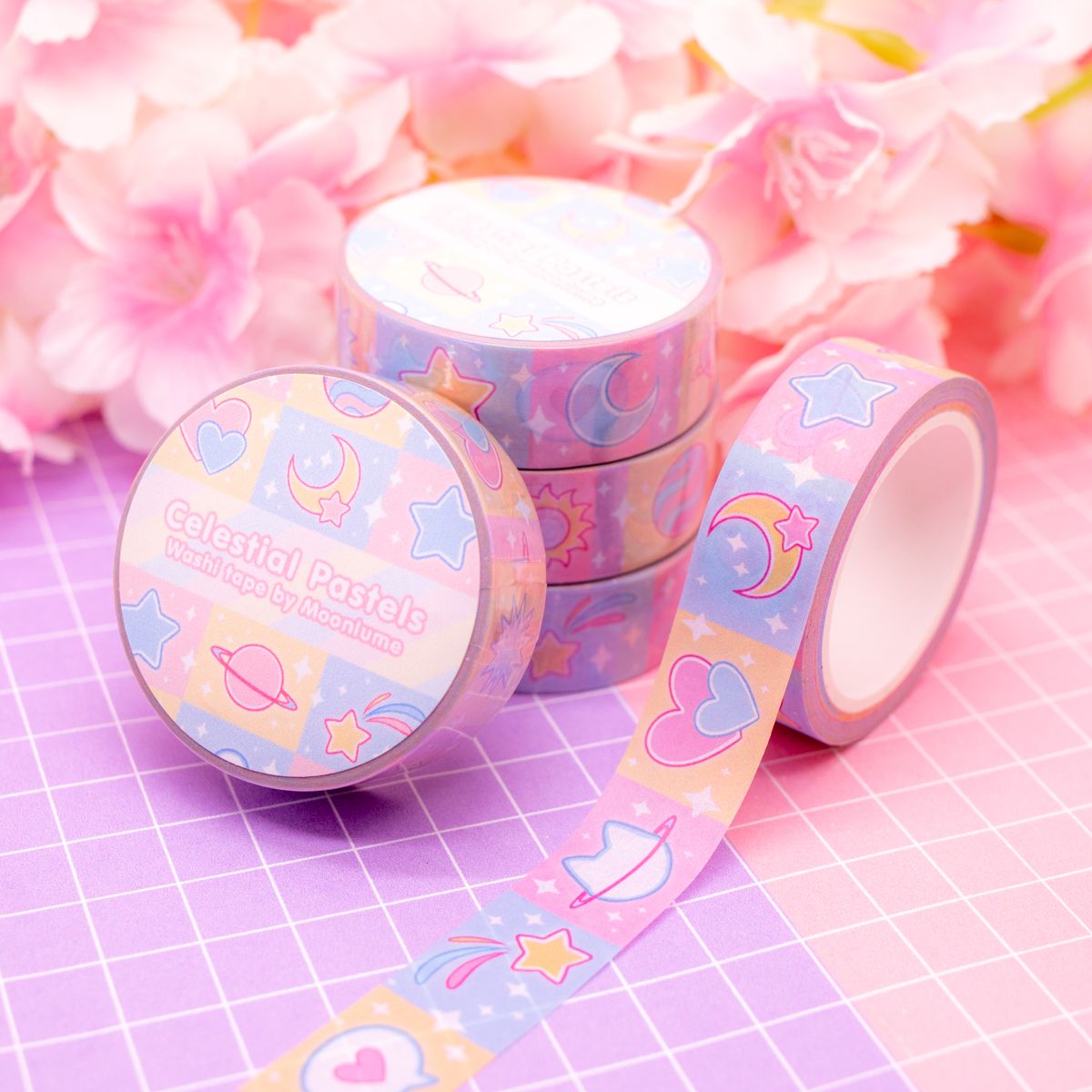 Celestial Pastels washi tape - 2