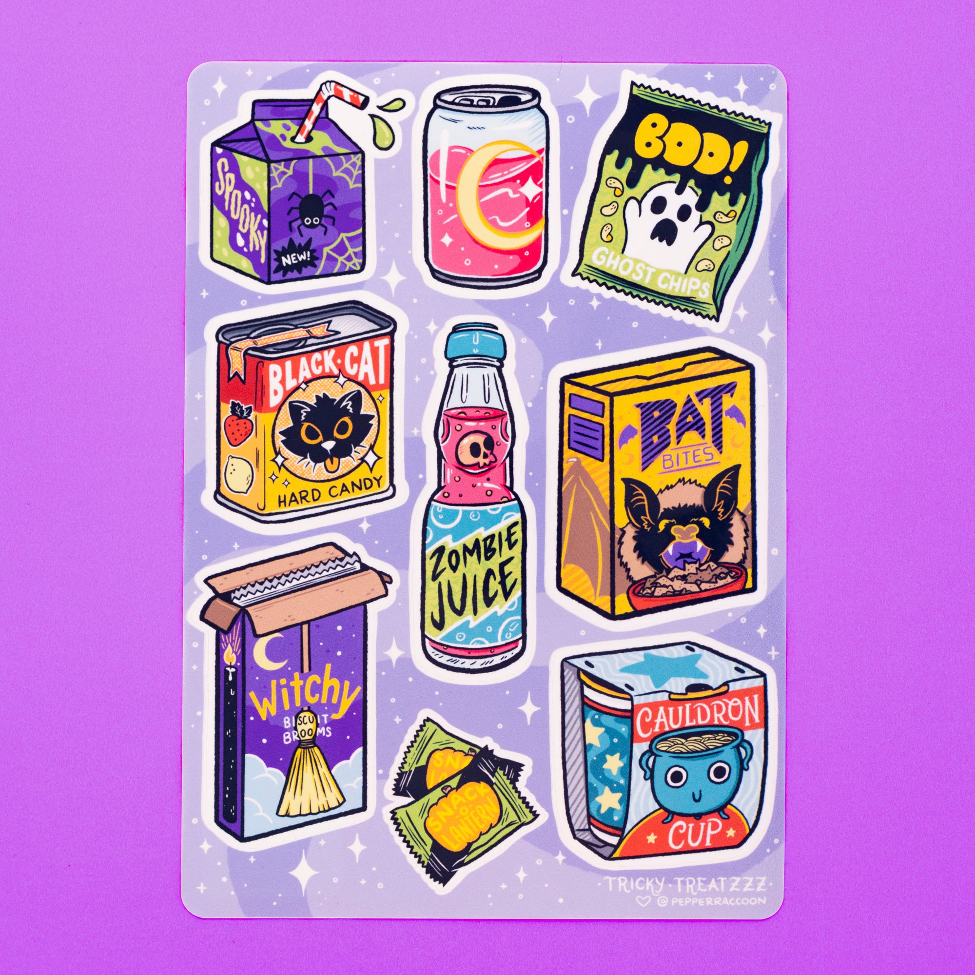 Tricky Treatzzz Sticker Sheets