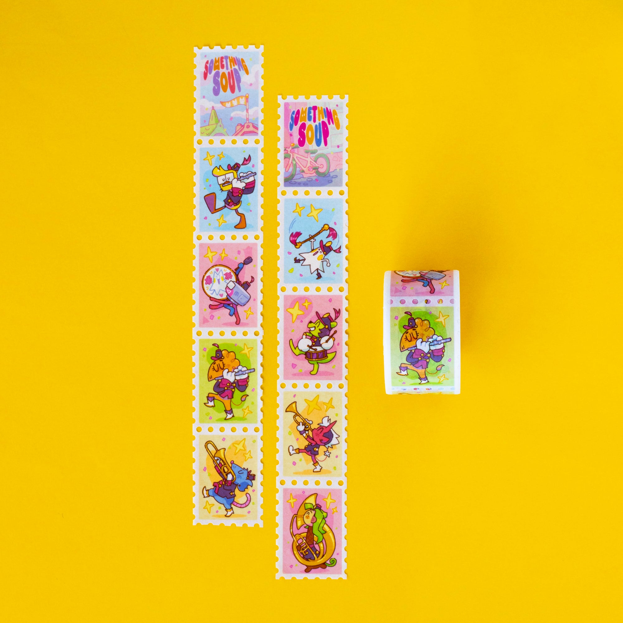 Soup Parade Stamp Washi