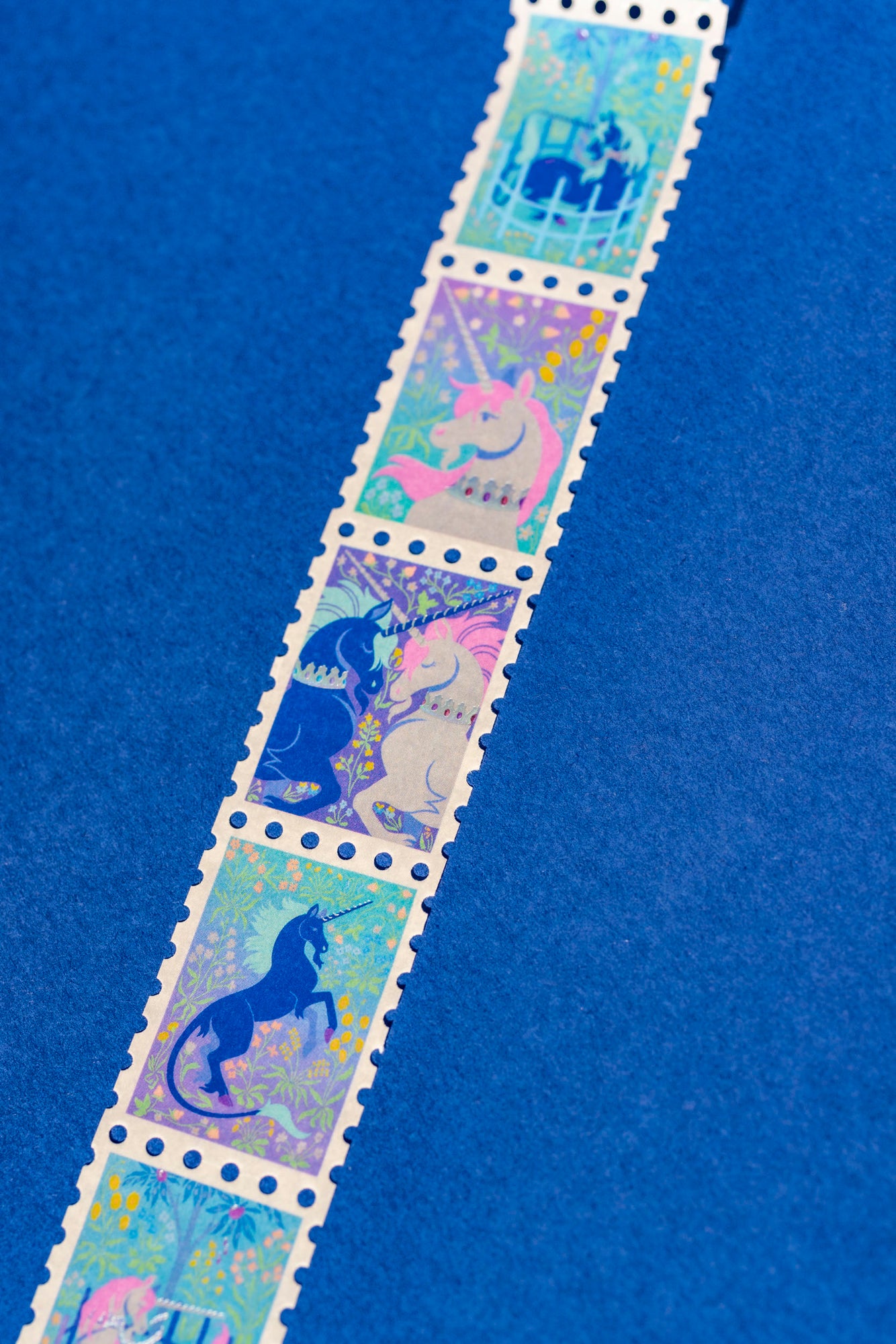 Unicorn Tapestry Holo Stamp