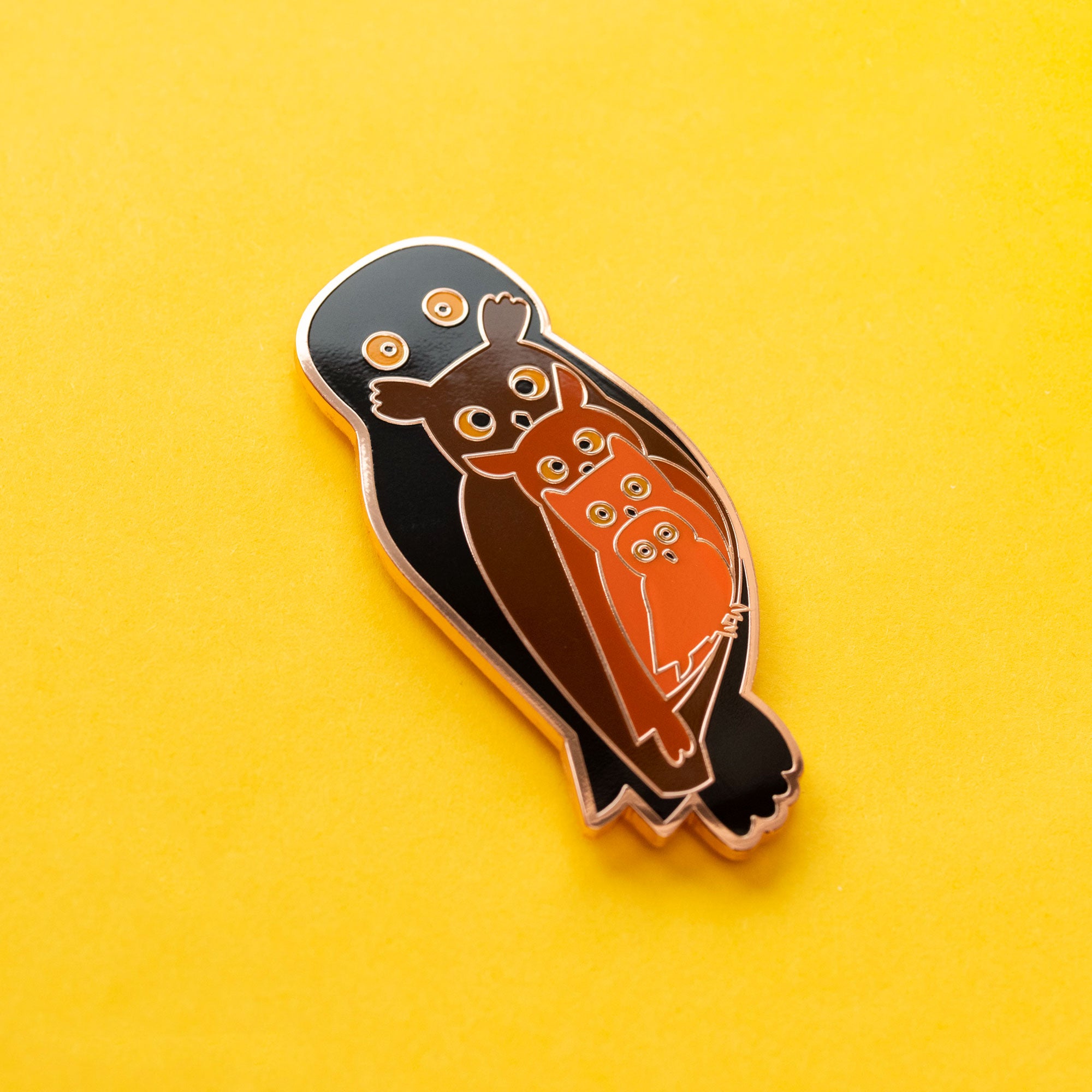 Owloween Enamel Pin