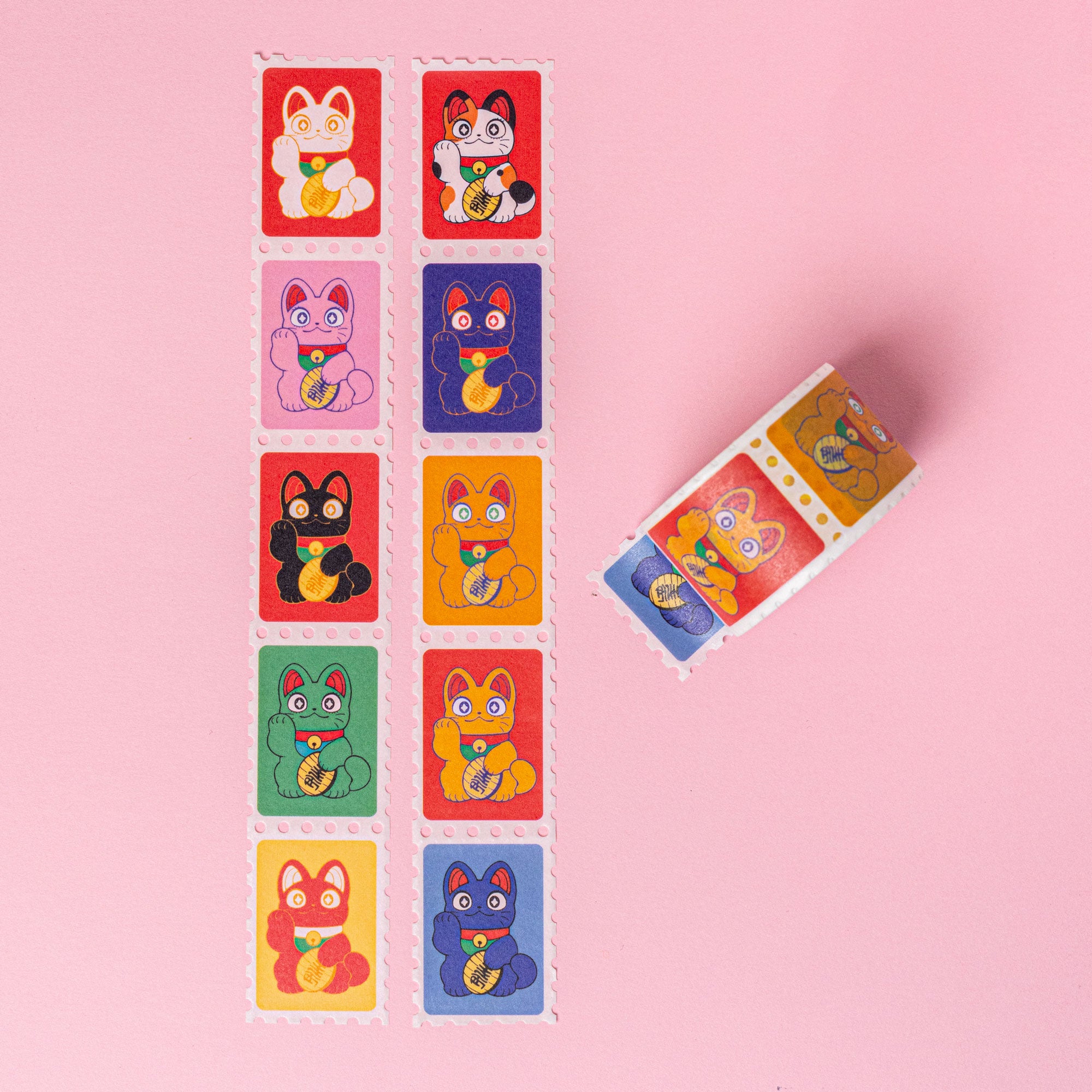 LUCKY CATS Washi Tape