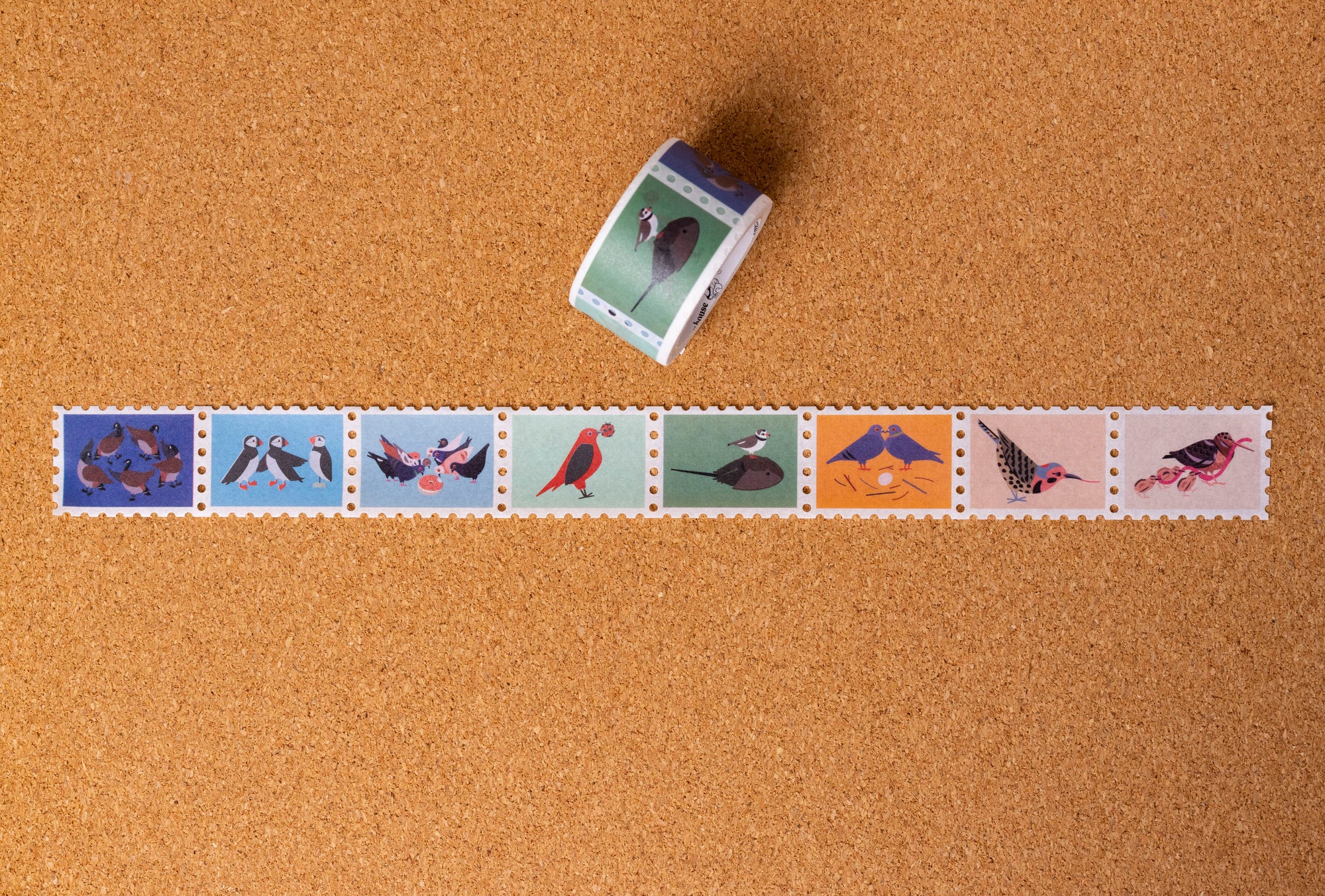 Birds Stamp Washi Tape