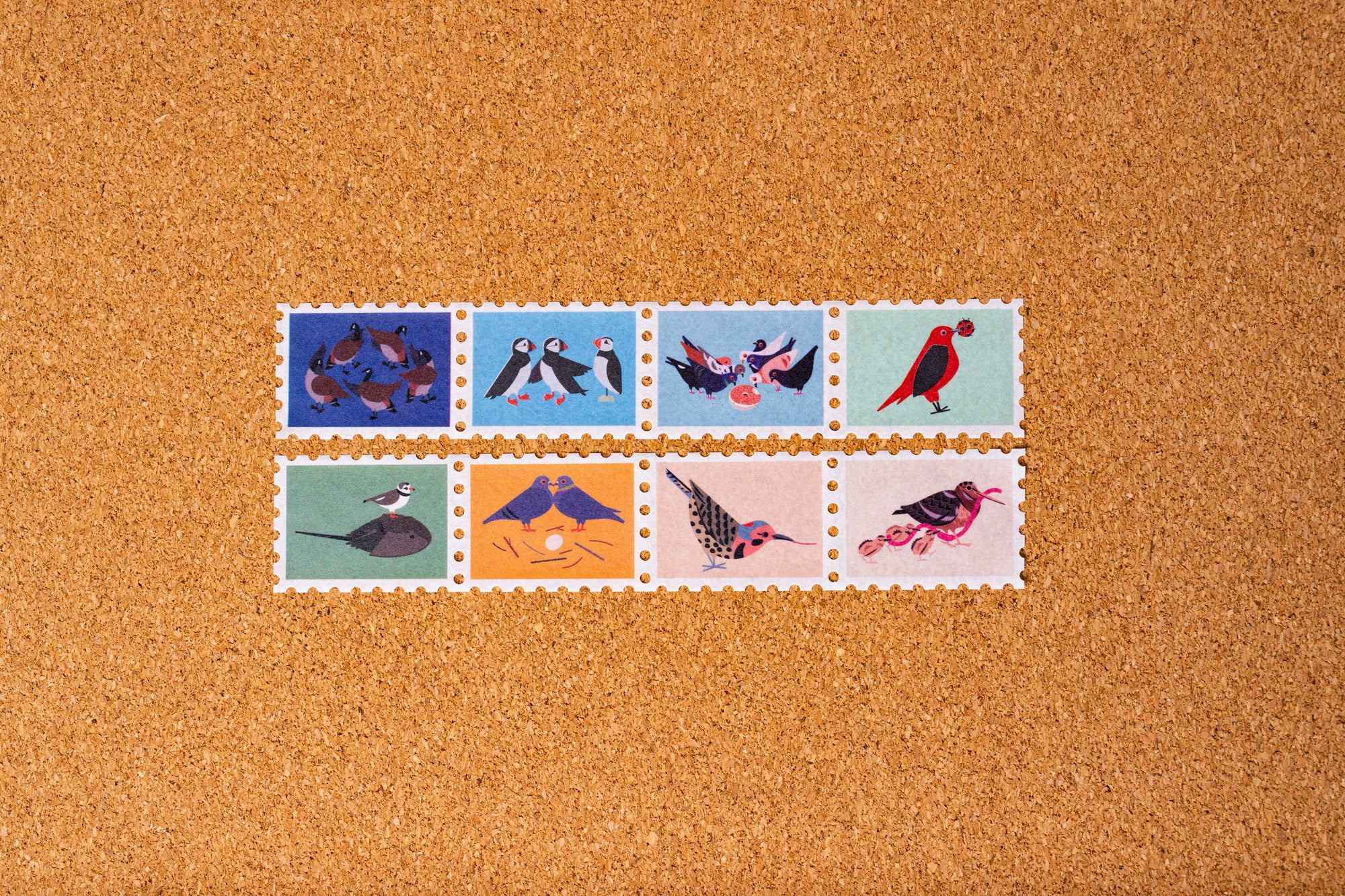 Birds Stamp Washi Tape