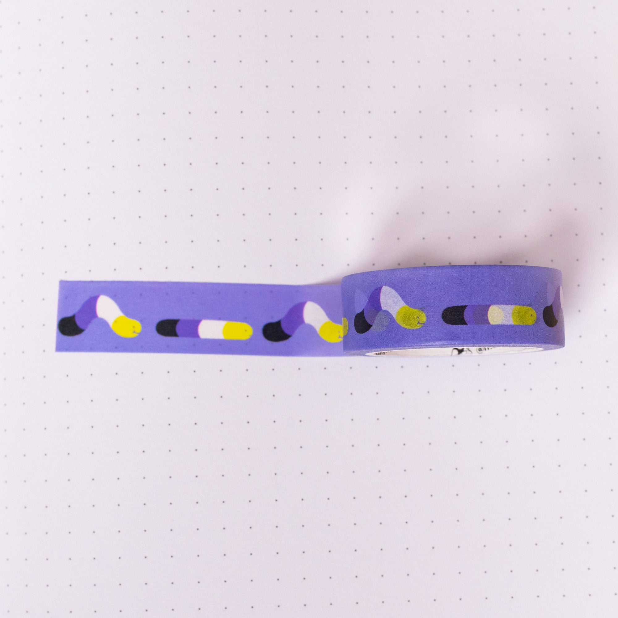 NonBiney Pride Wormy Washi