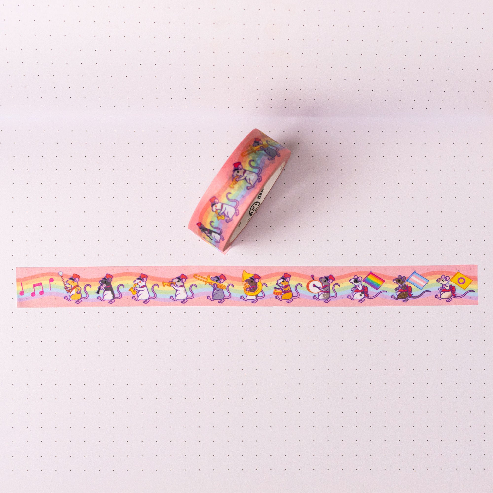 Gay Rat Parade Washi Tape