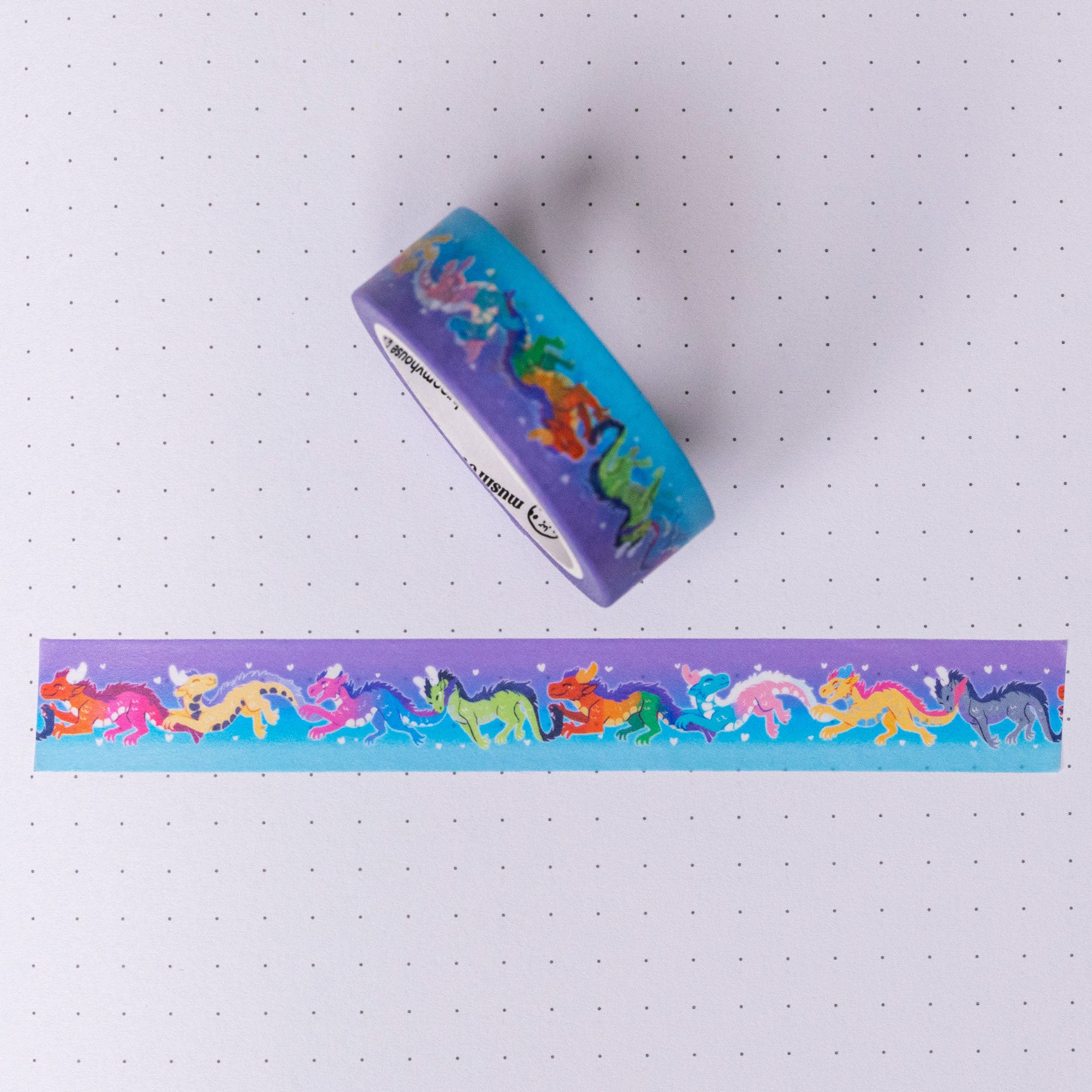 Pride Dragon Washi Tape