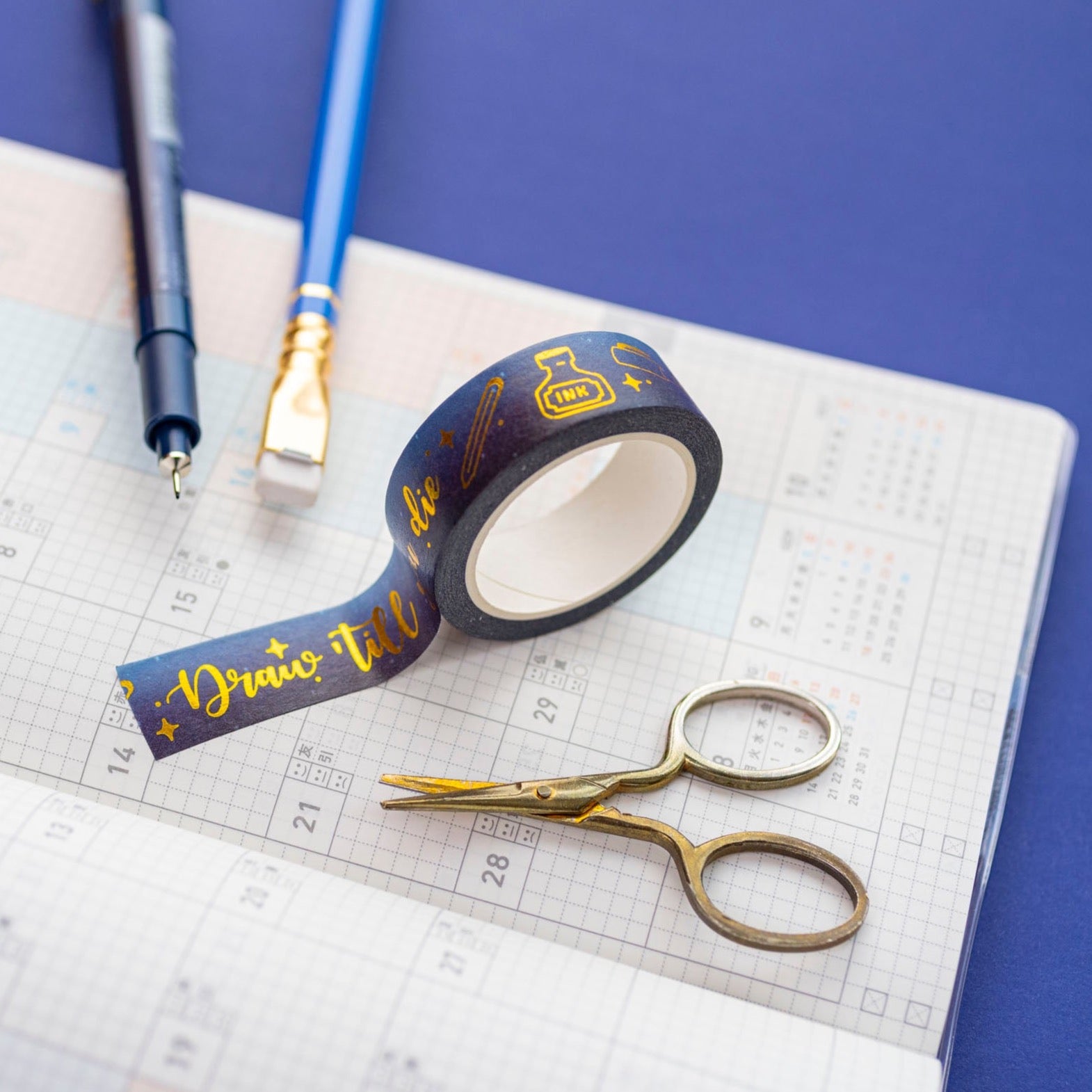 Draw Till You Die Washi Tape
