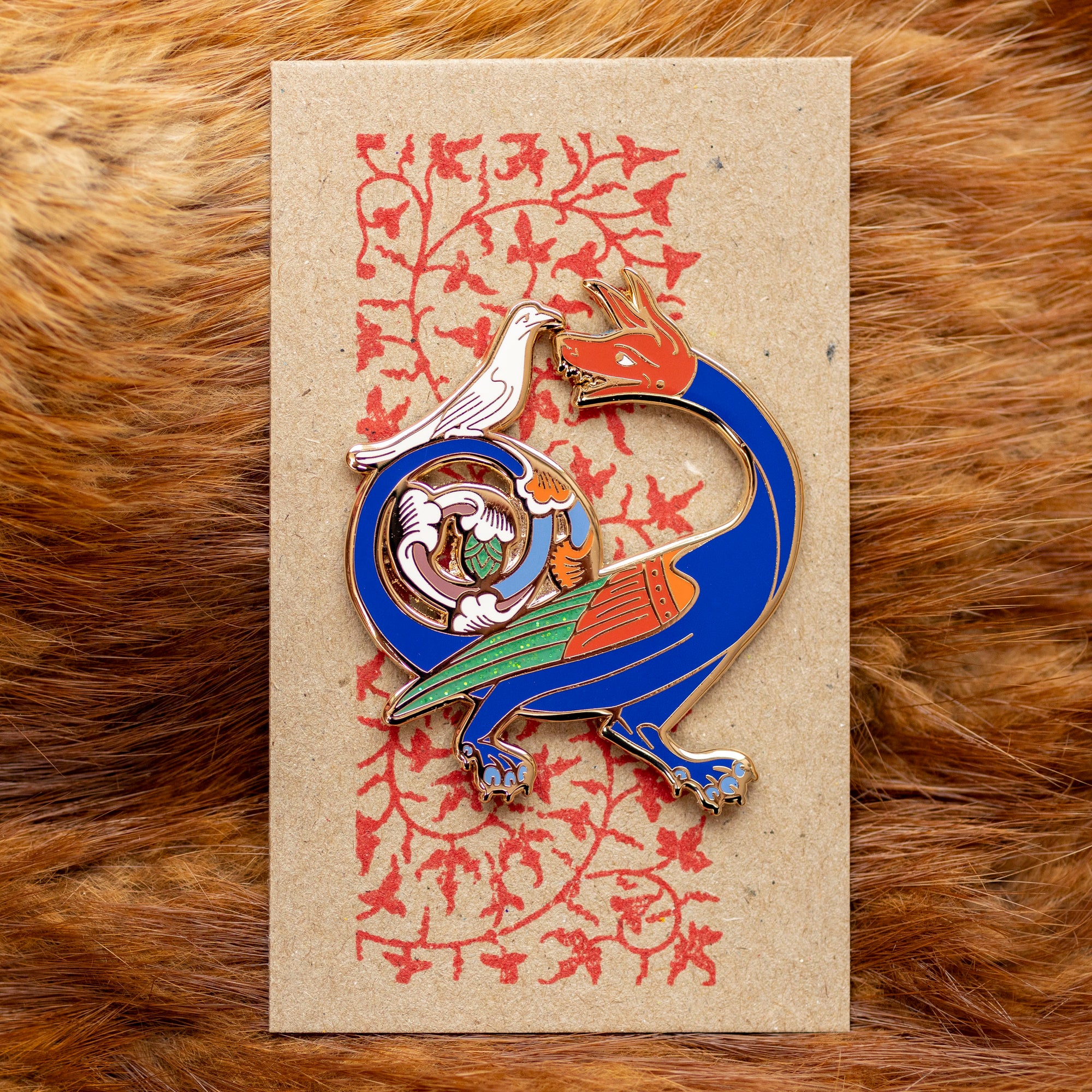 Fine Feathered Friend Pin