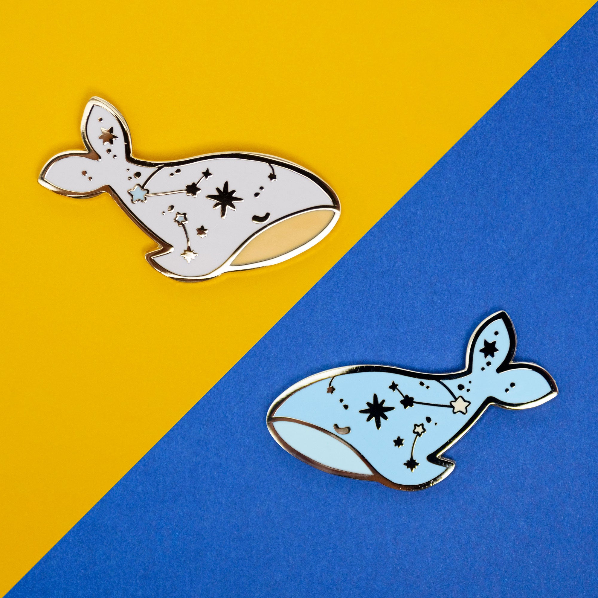 Wish Whales Enamel Pins