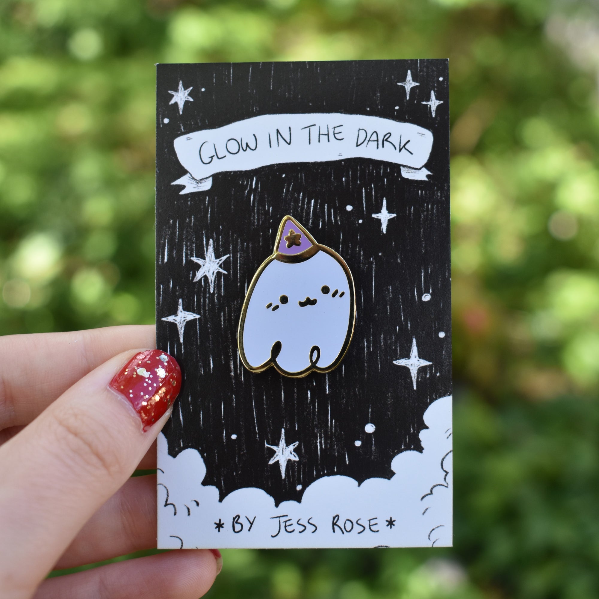 Ghostie Enamel Pin