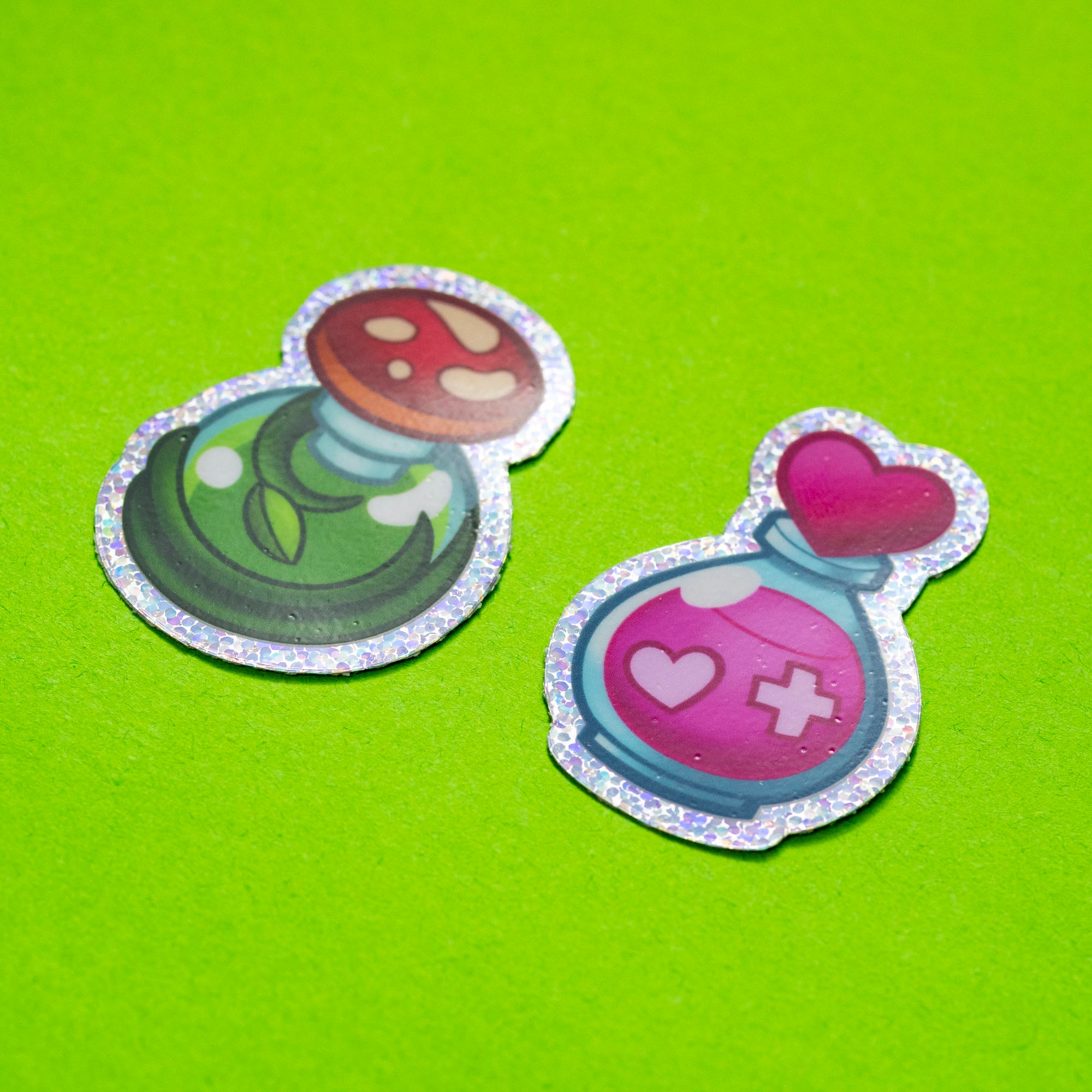 Wylde Flowers Potion Stickers