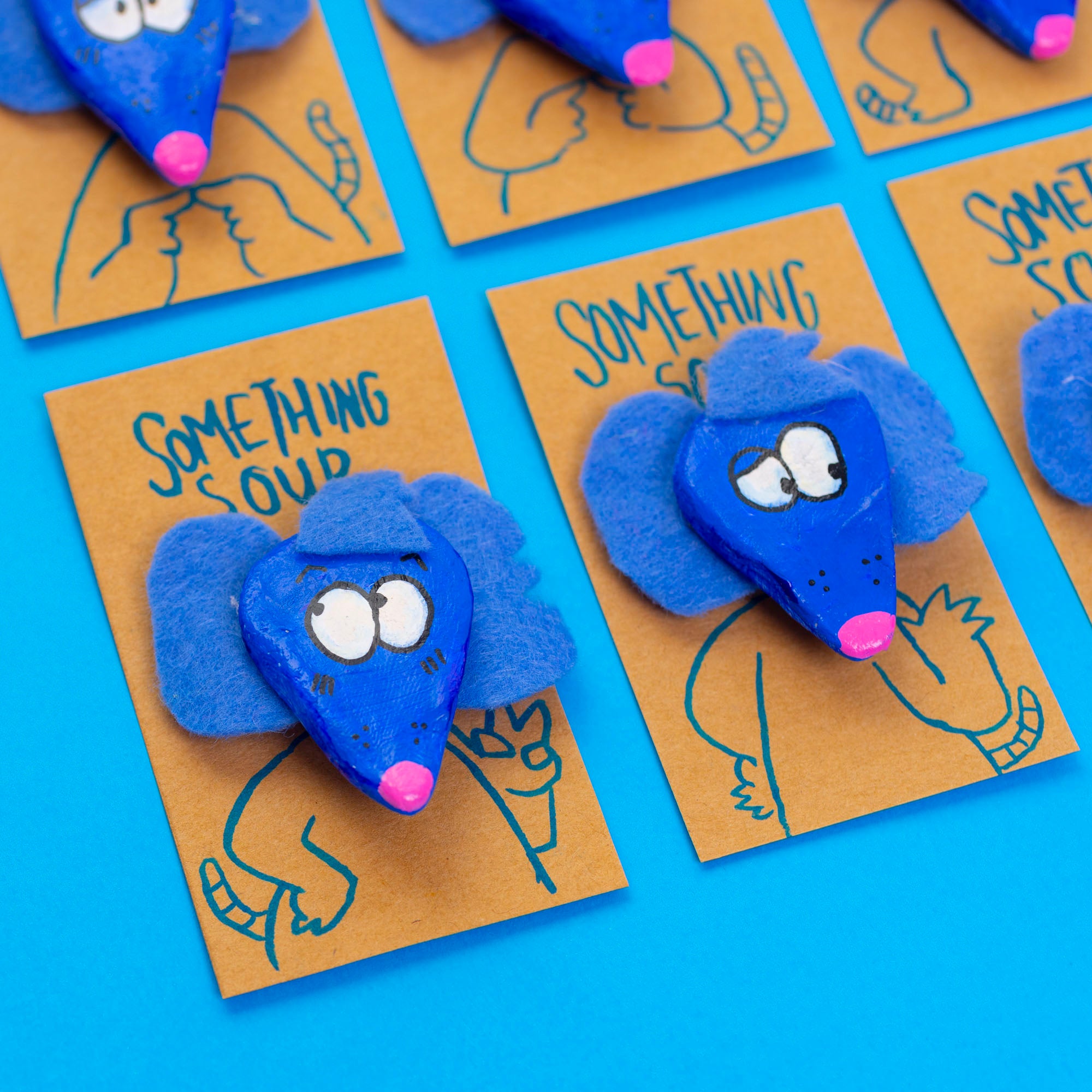 handmade soup pins - Lex