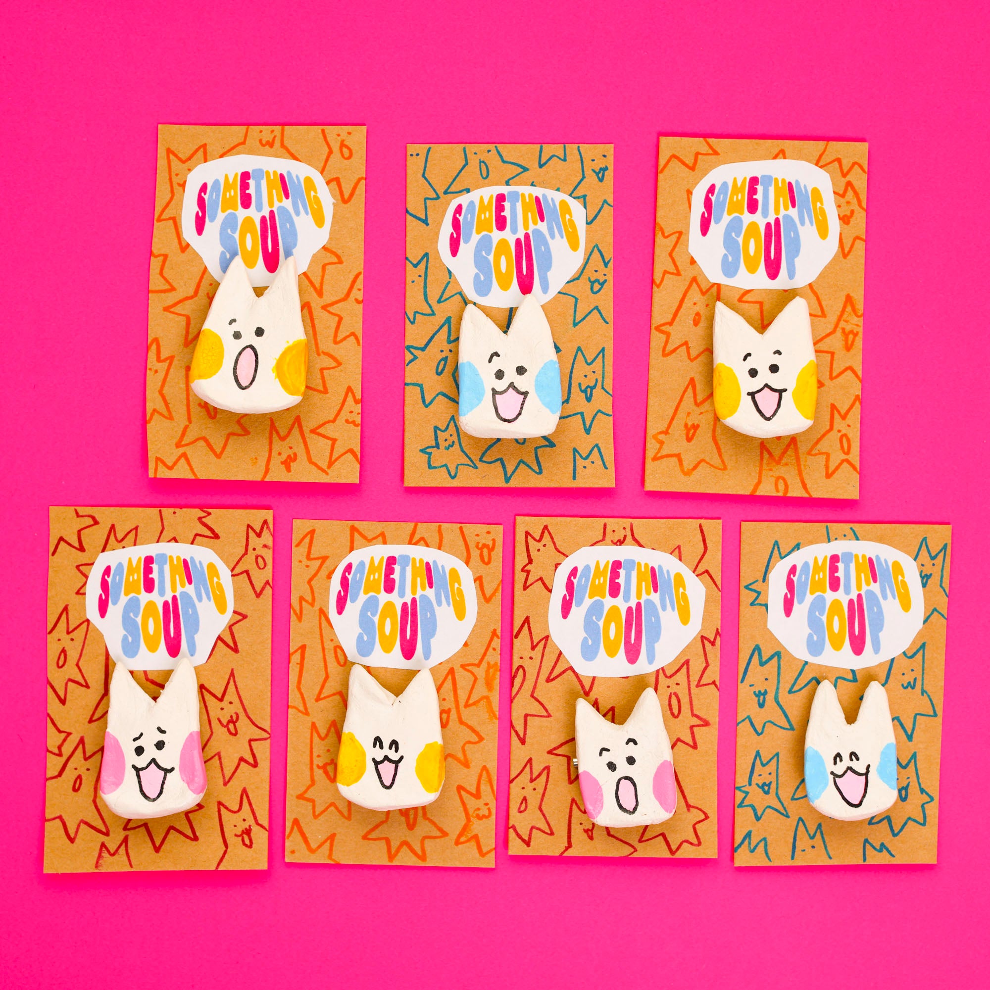 Handmade soup pins - Mawie