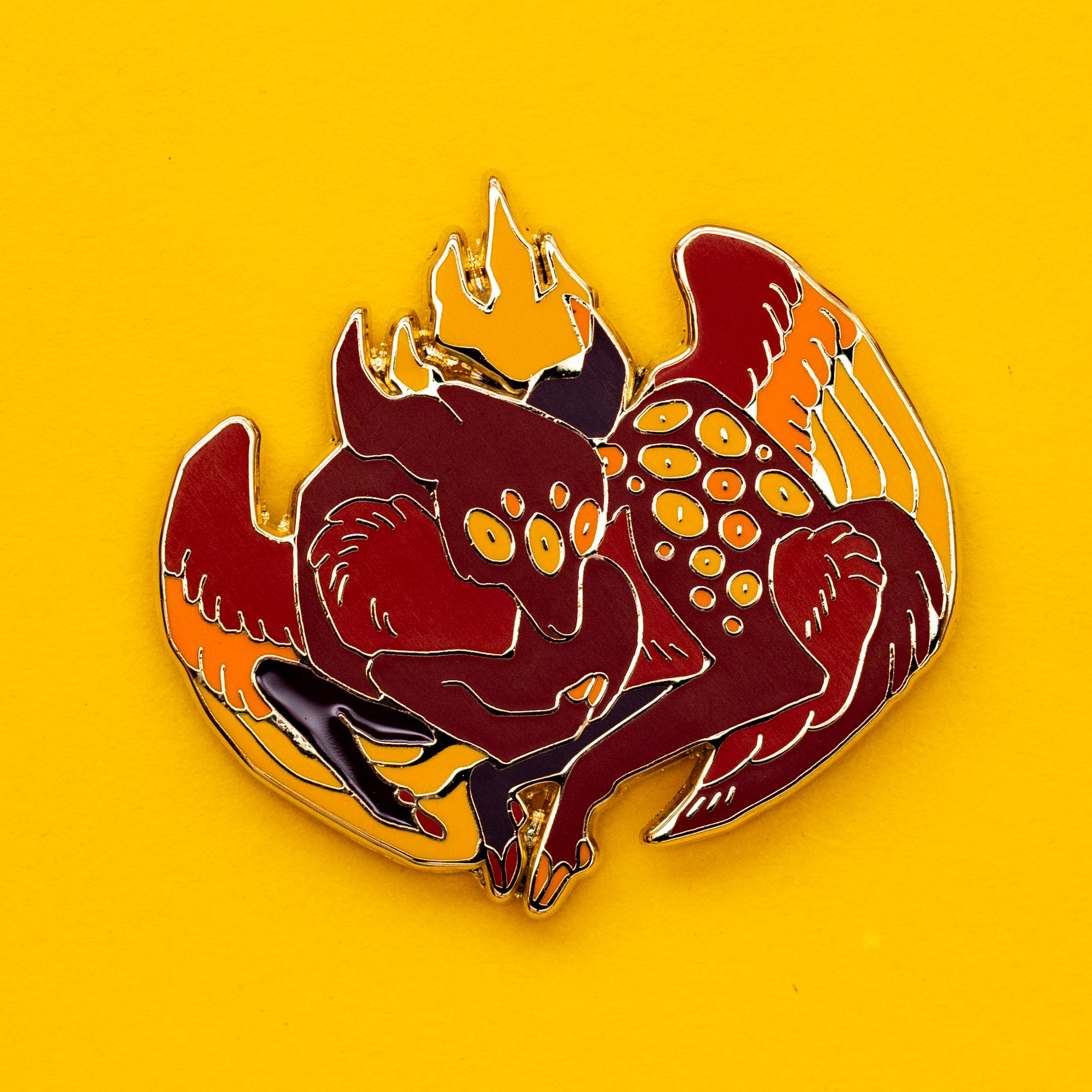 Furfur Pin - Red