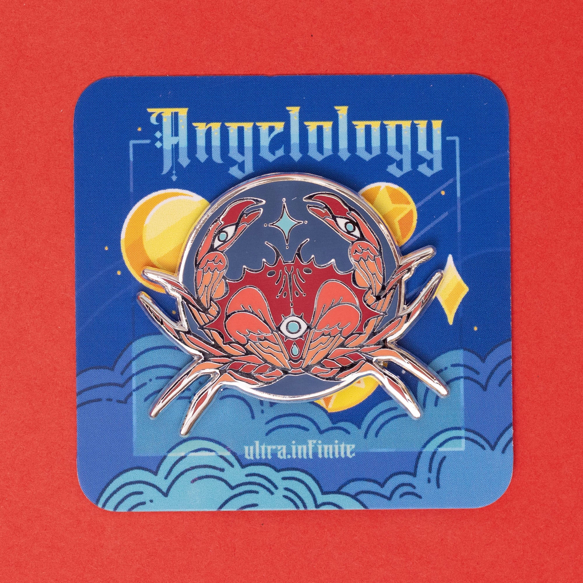 Angelic Crab Pin