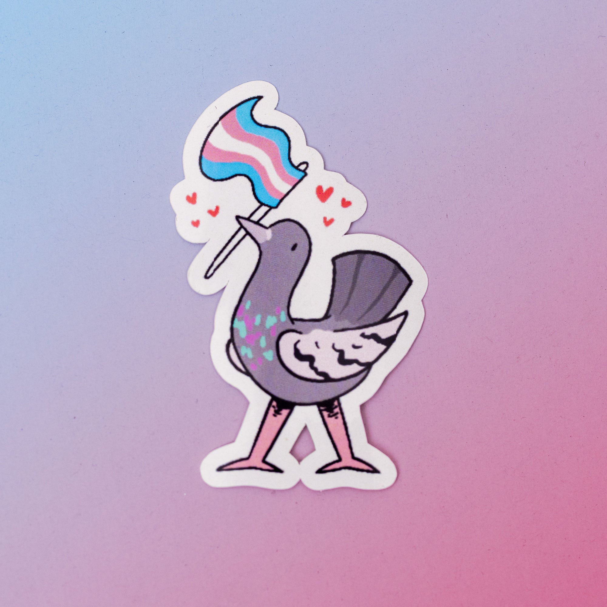Pride Pigeon Stickers