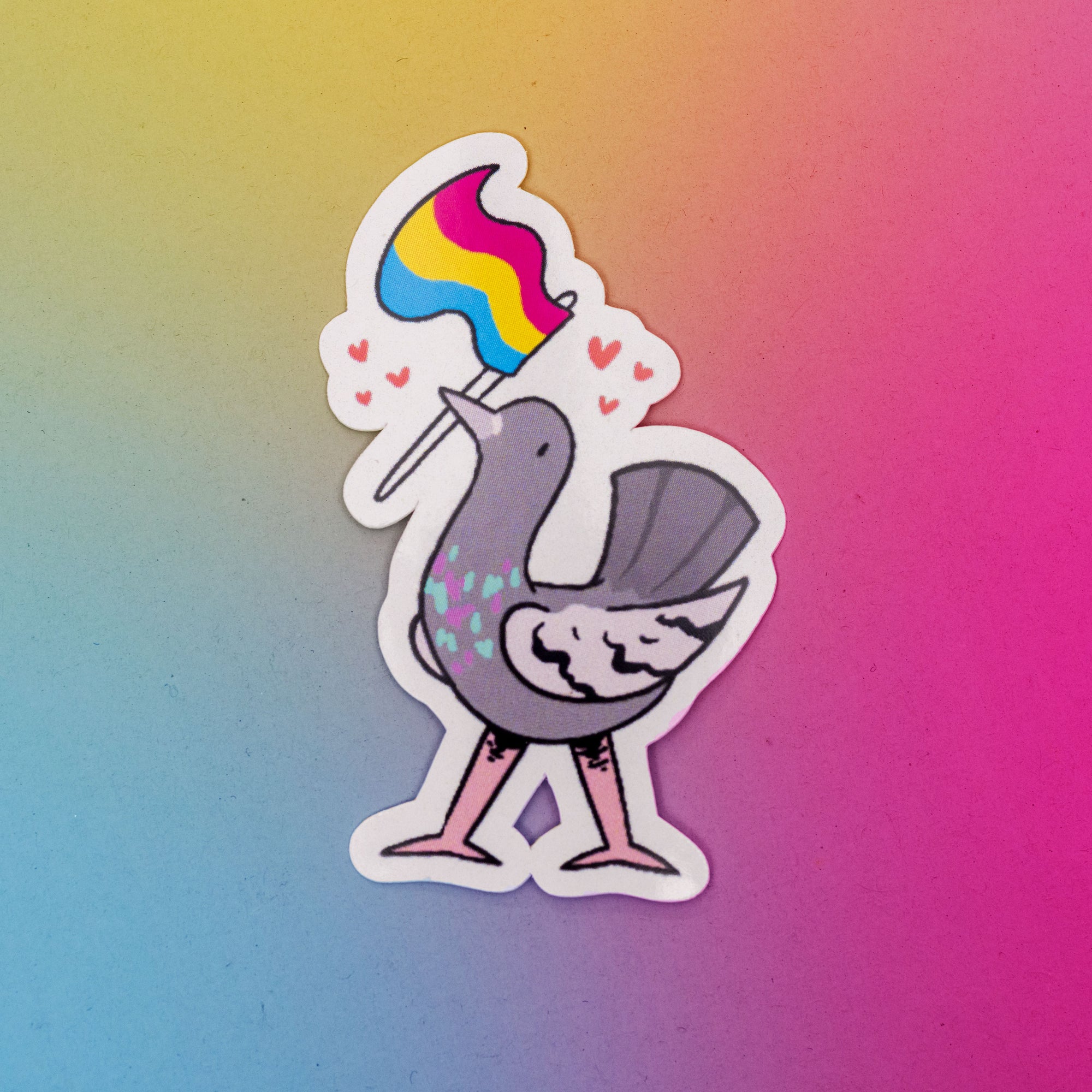 Pride Pigeon Stickers