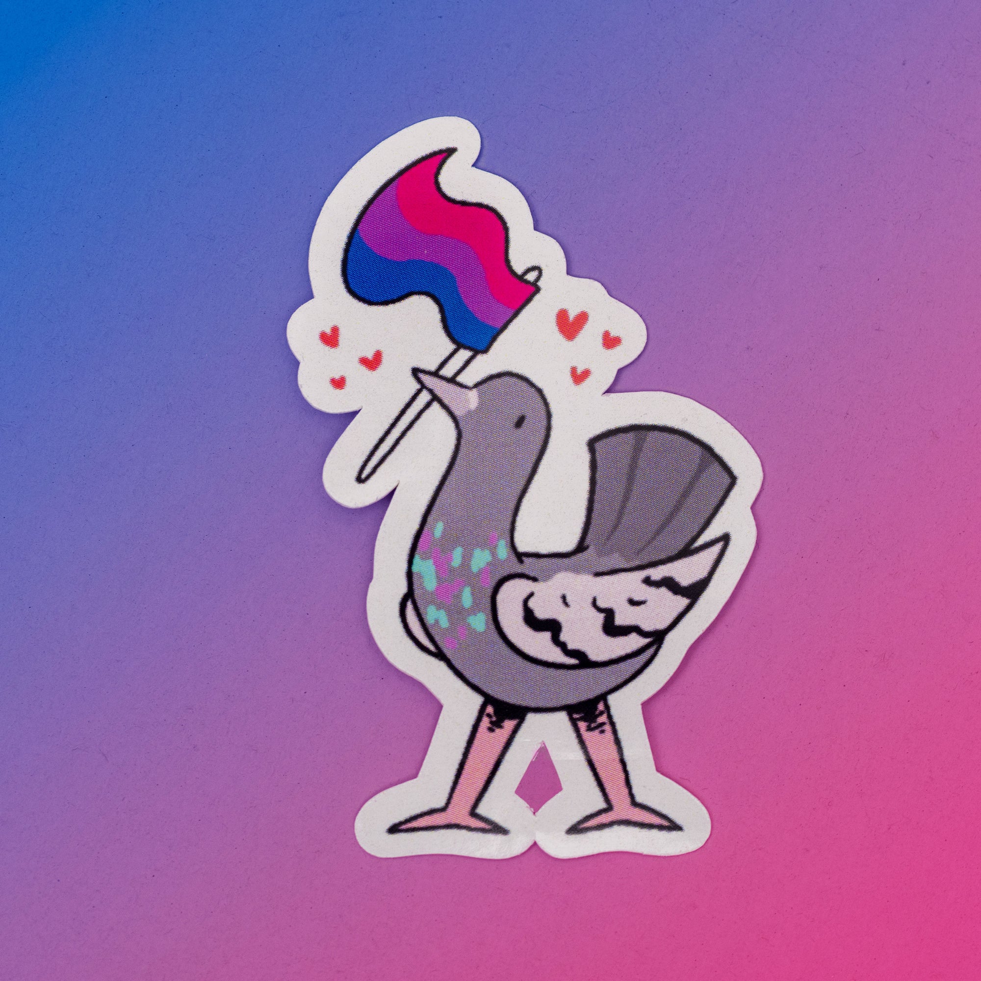 Pride Pigeon Stickers