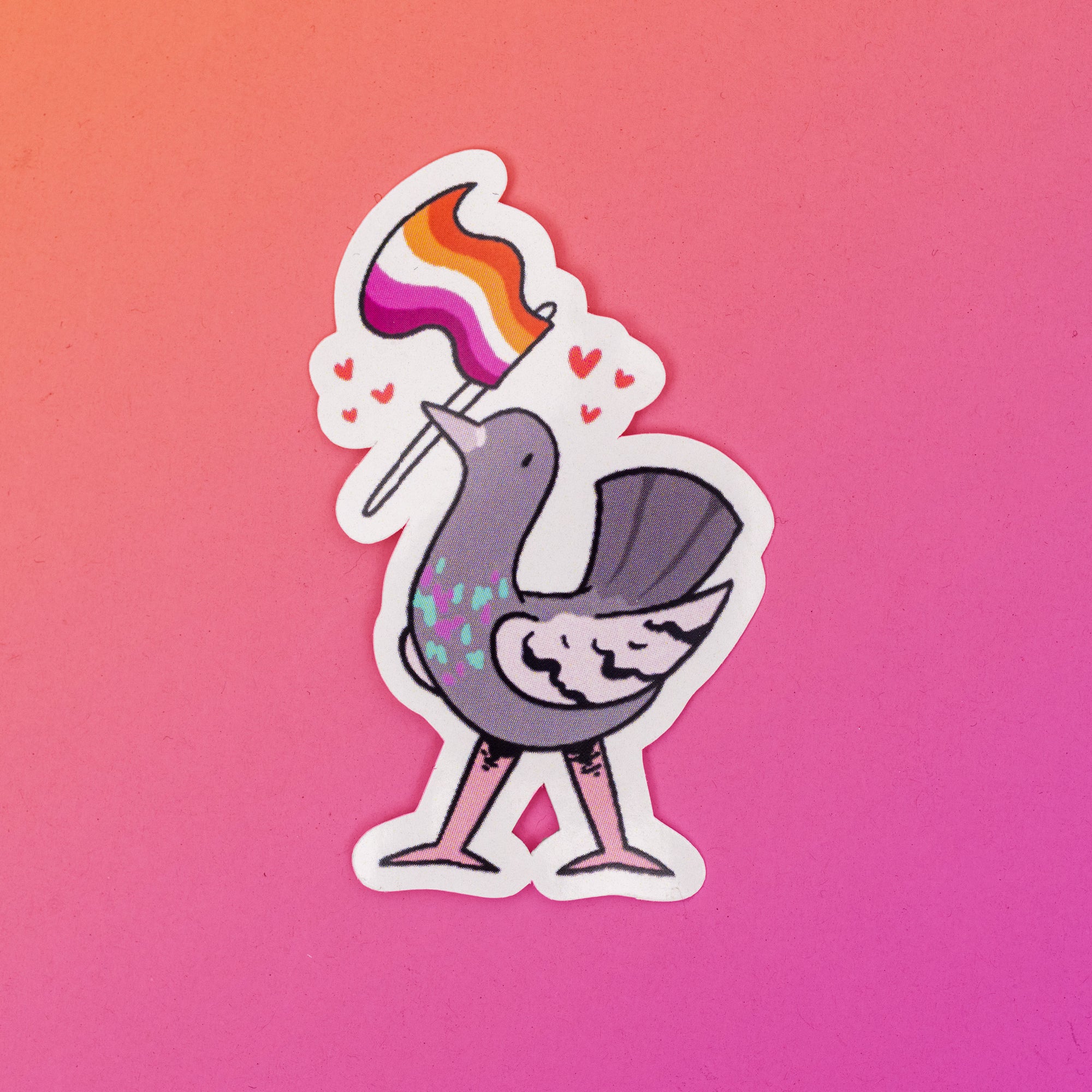 Pride Pigeon Stickers