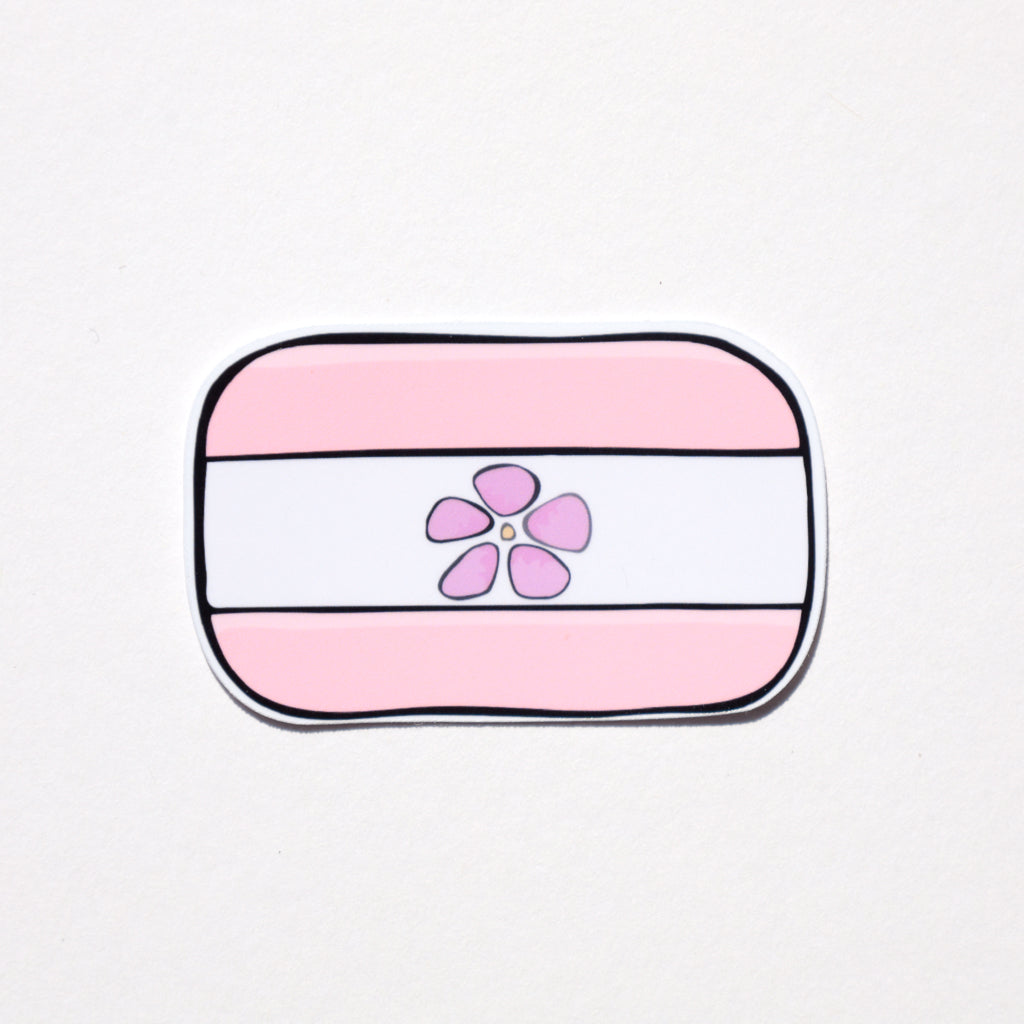 Seconds assorted pride flag sticker packs