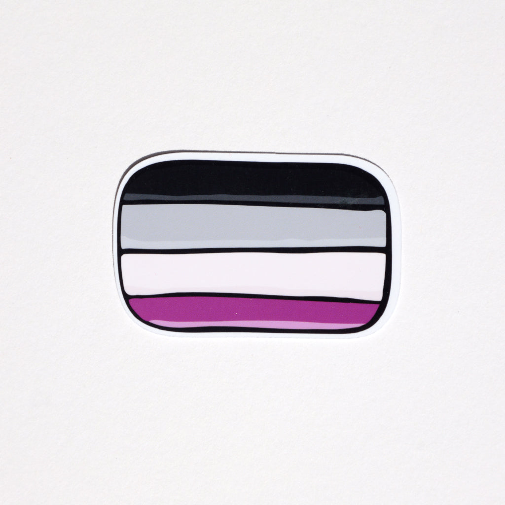 Seconds assorted pride flag sticker packs