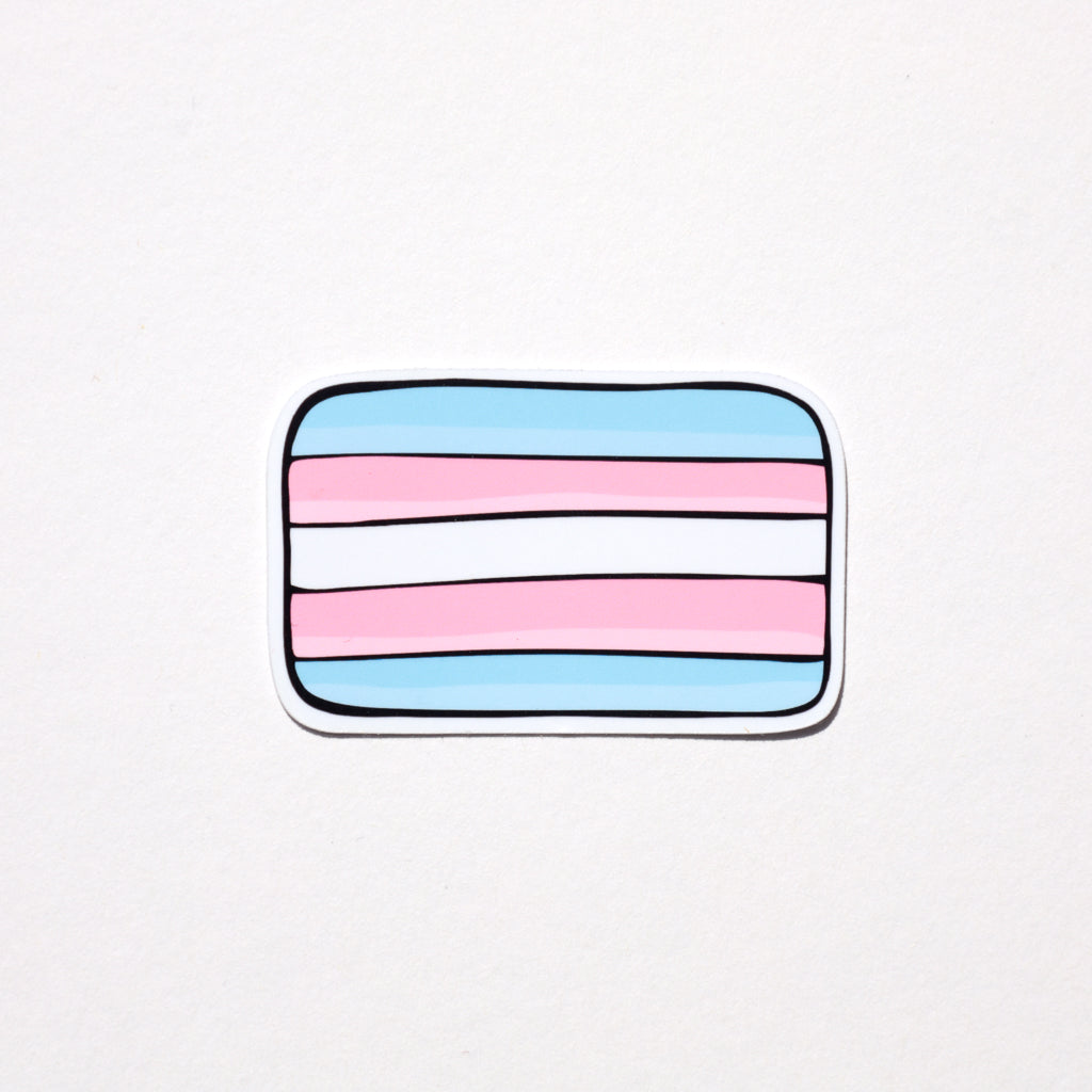 Seconds assorted pride flag sticker packs