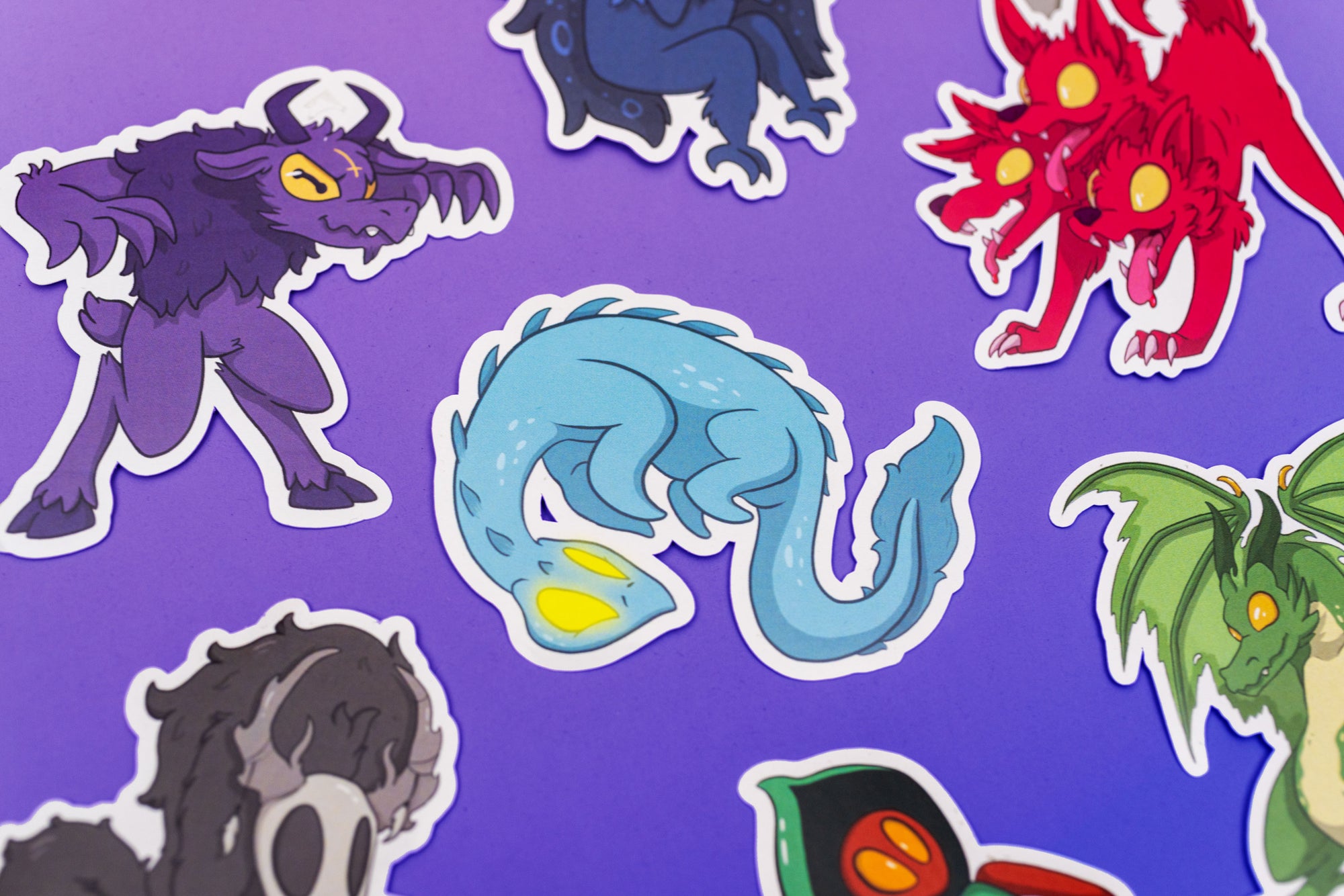Cryptid Sticker Set