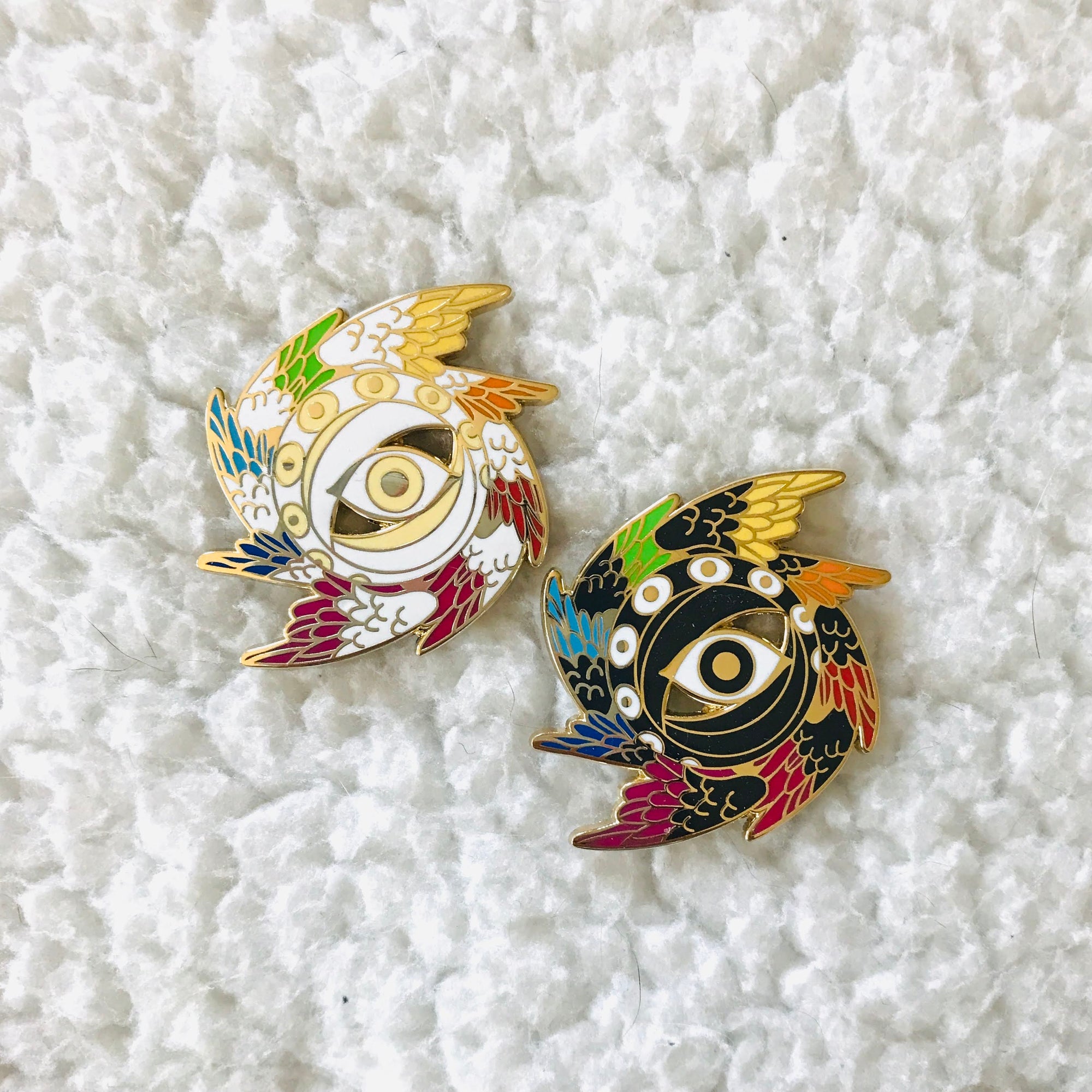 Rainbow Throne Angel Pin