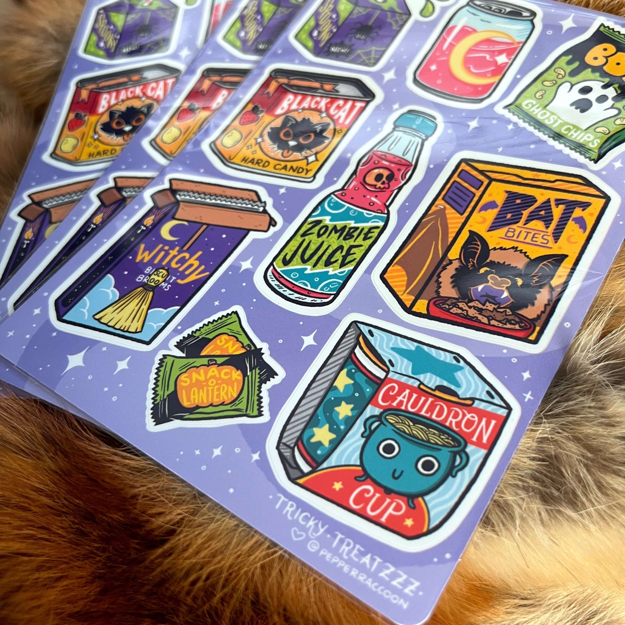Tricky Treatzzz Sticker Sheets