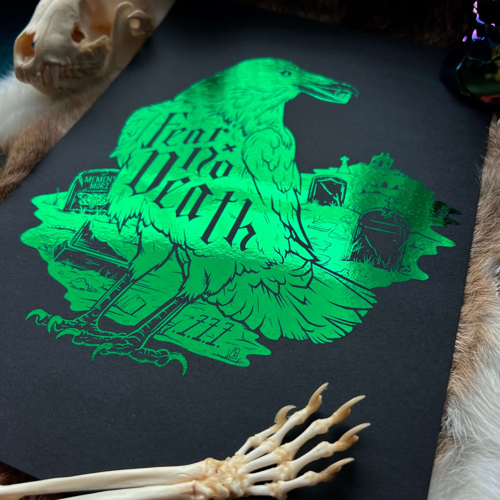 Fear No Death Art Print