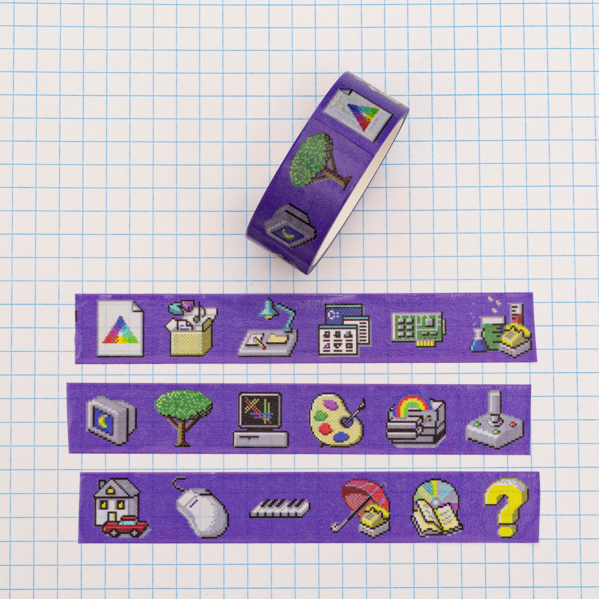 Unusual Computer Washi Tape