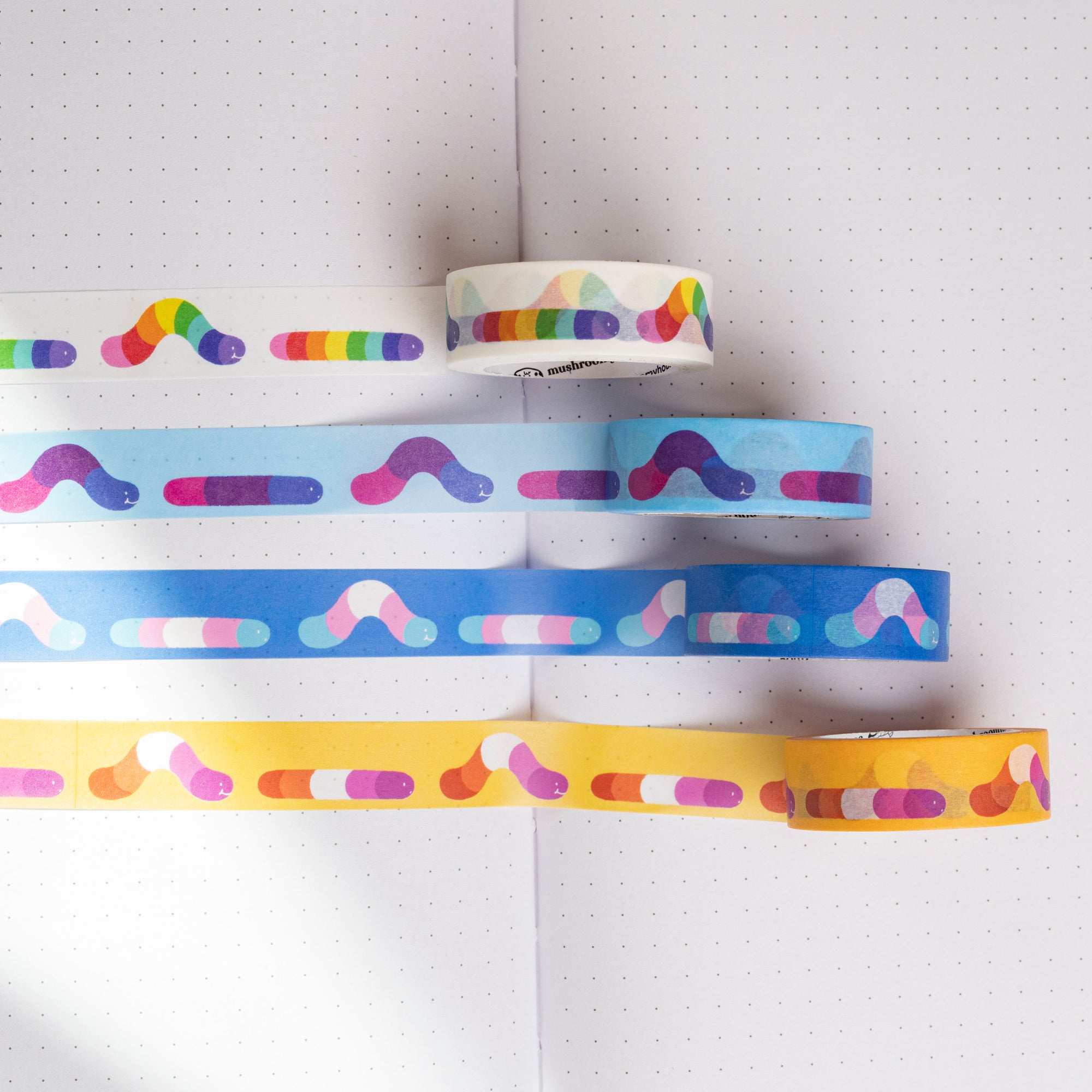 Bi Pride Wormy Washi