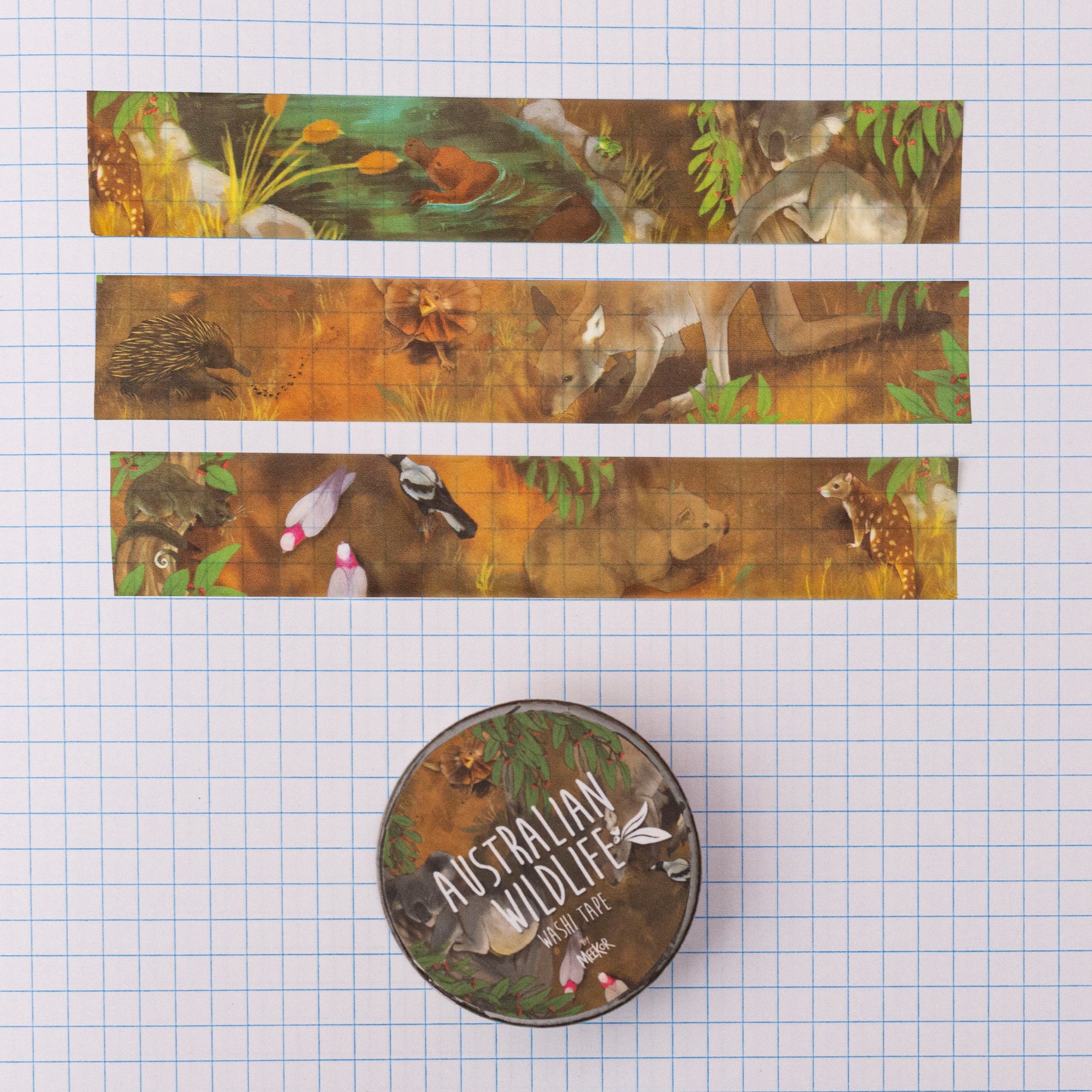 Native Animals Washi Tape