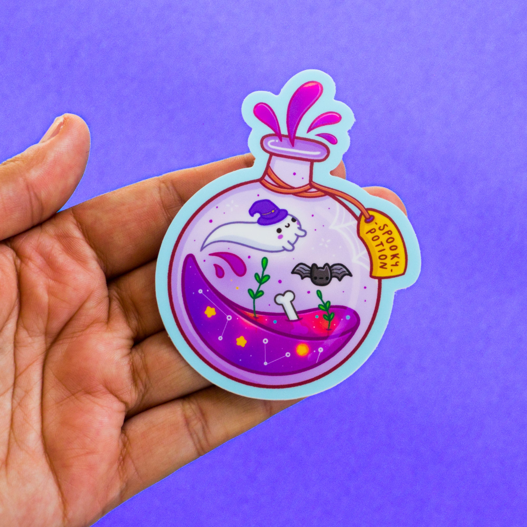 Spooky Potion Vinyl Sticker