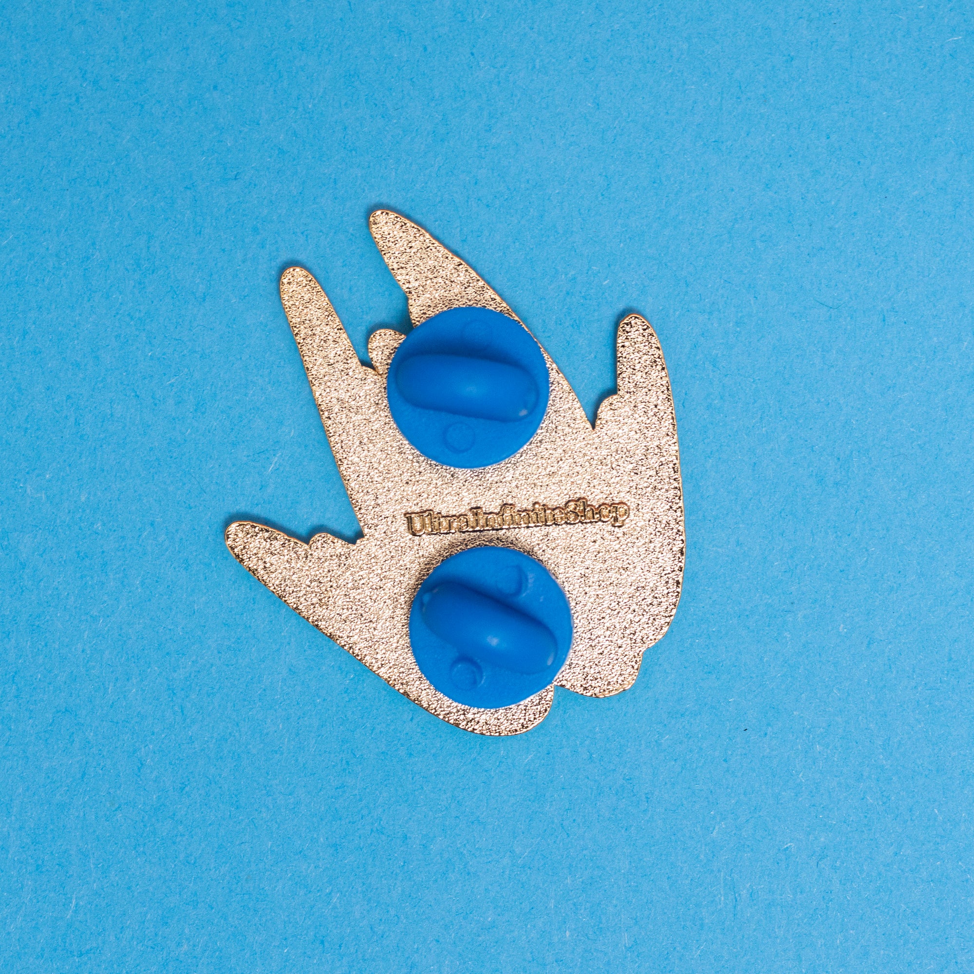 Flying Seraphim Pin - Blue