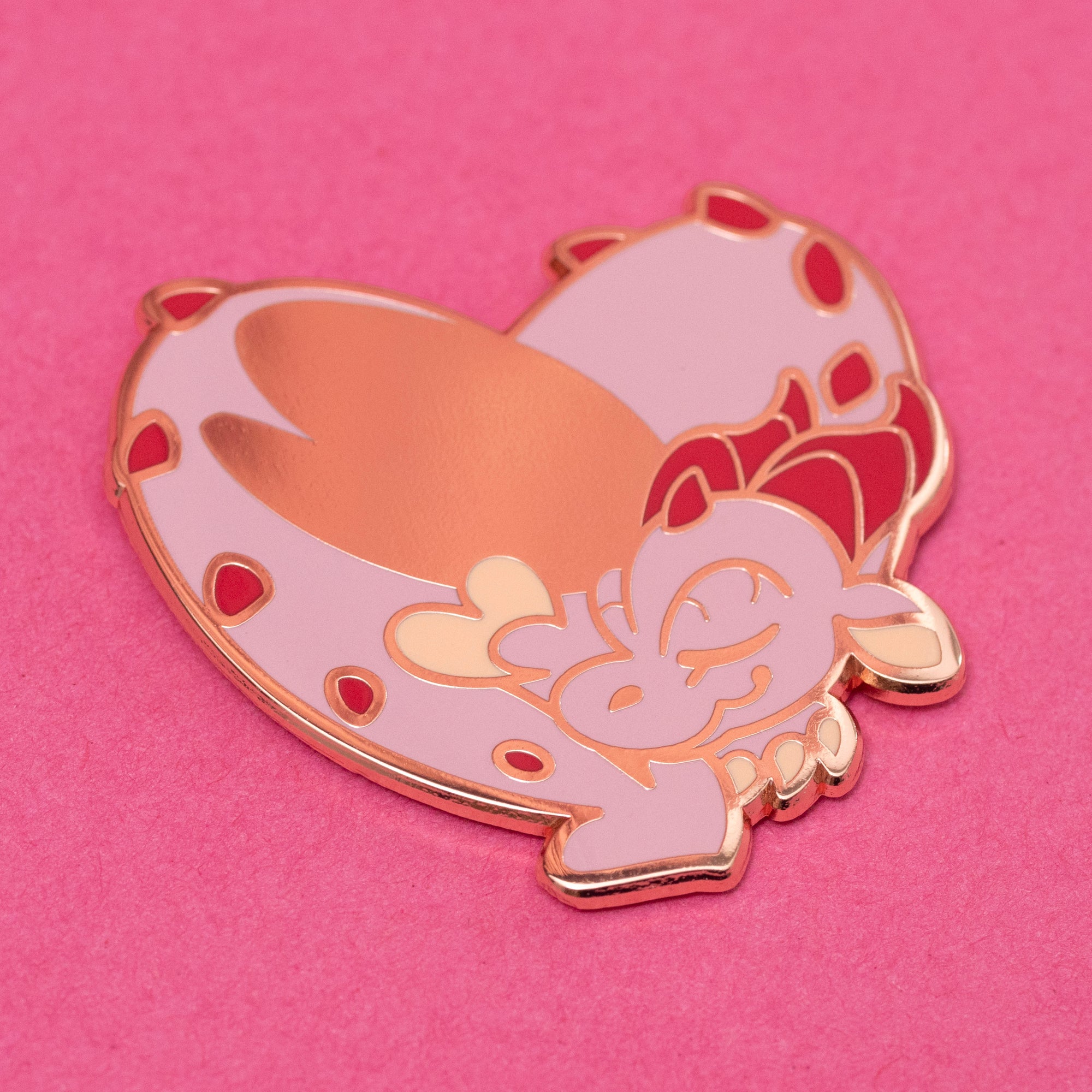 Valentines Dragon Hard Enamel Pin
