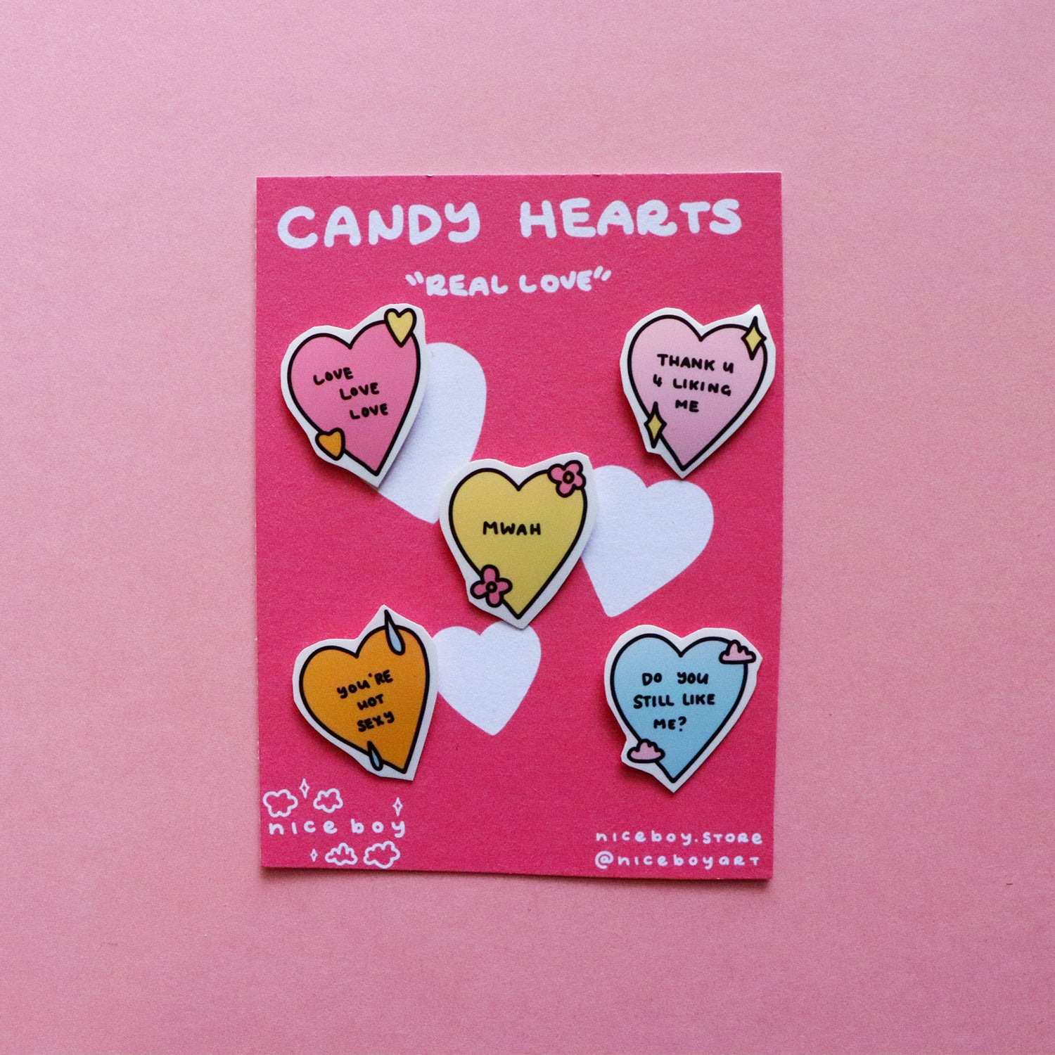Excellent Heart Sticker Set