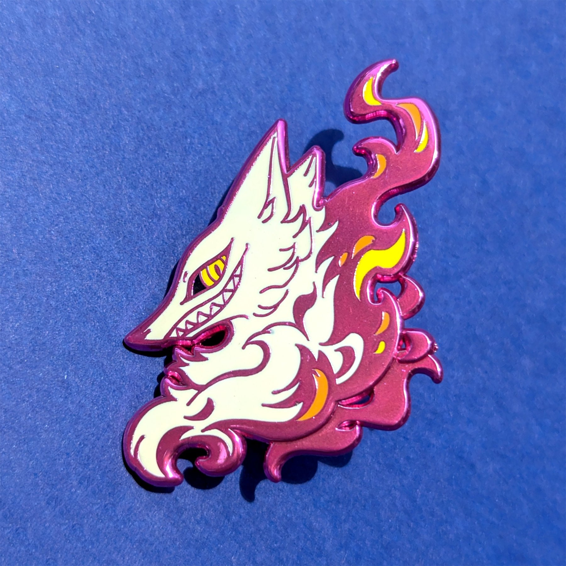 Phantomfire Foxface Enamel Pin - 3