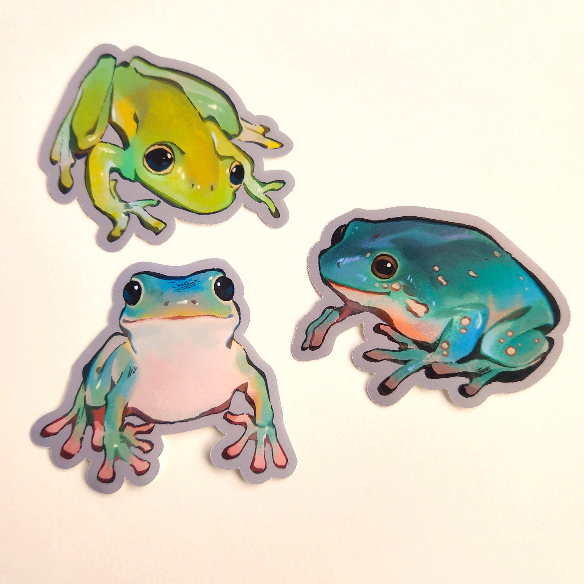 Frog Stickers - 1