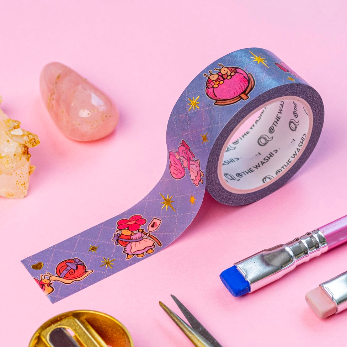 Snirlfriends Gold Foil Washi Tape