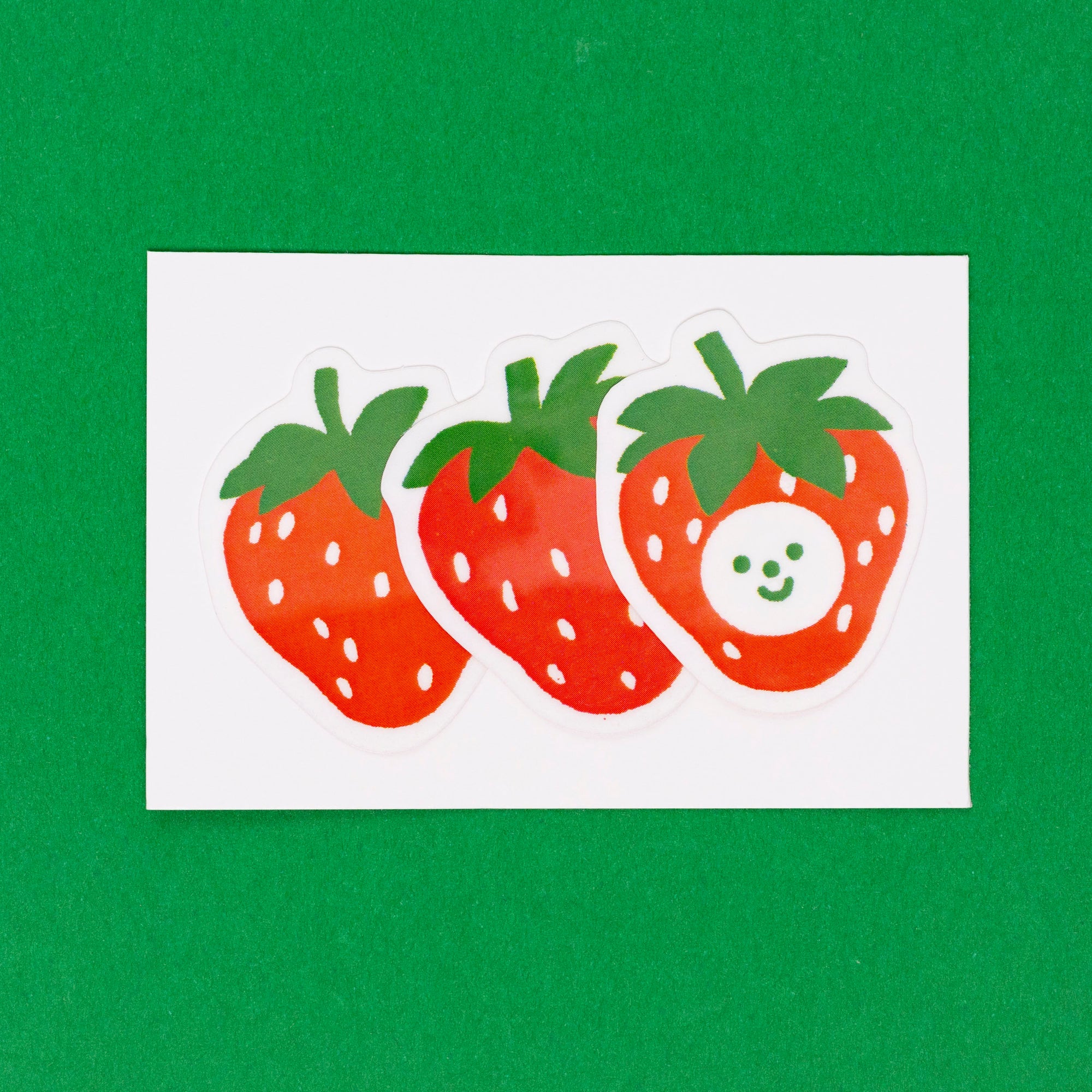 Strawberries - Temporary Tattoo Set