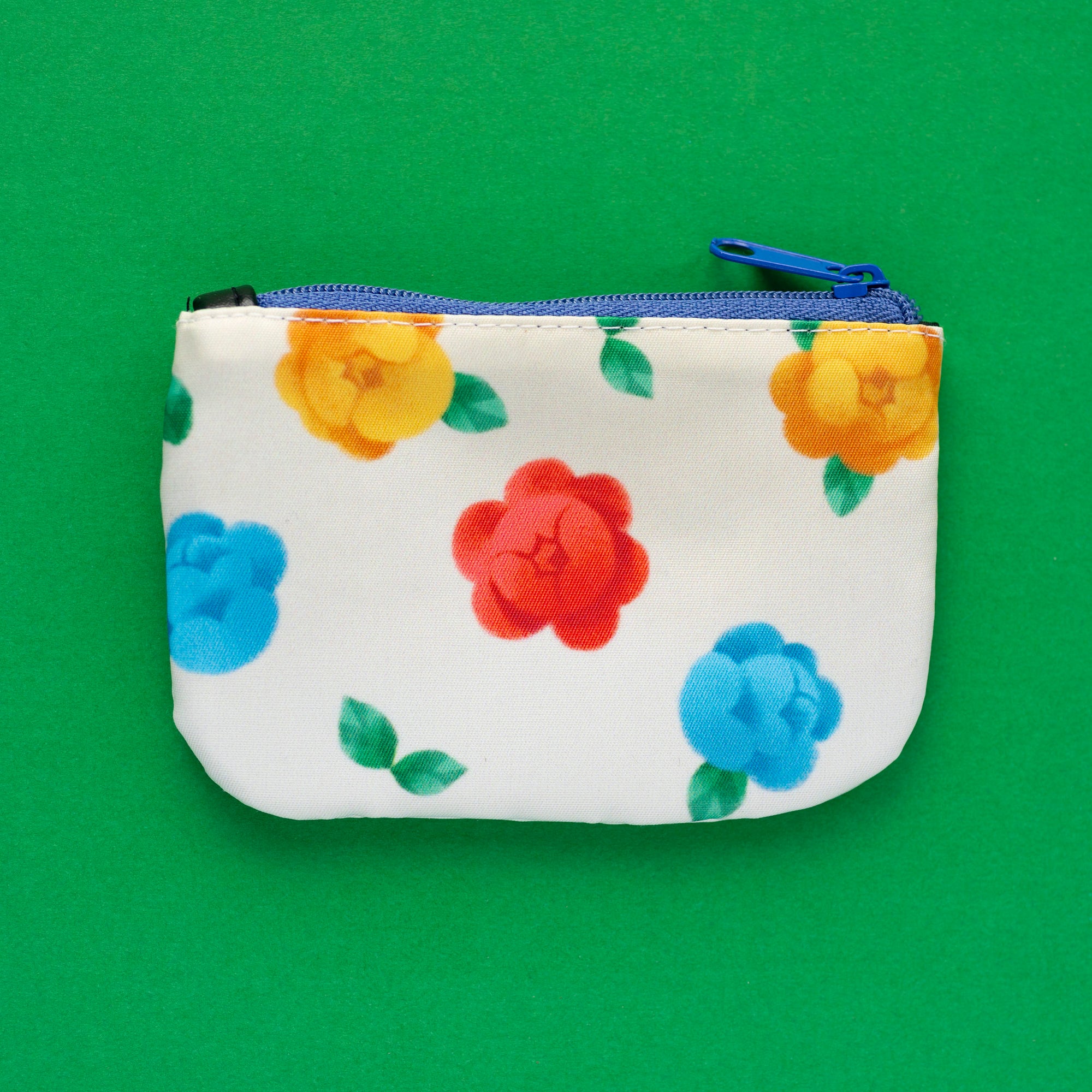 coin pouch - flowers