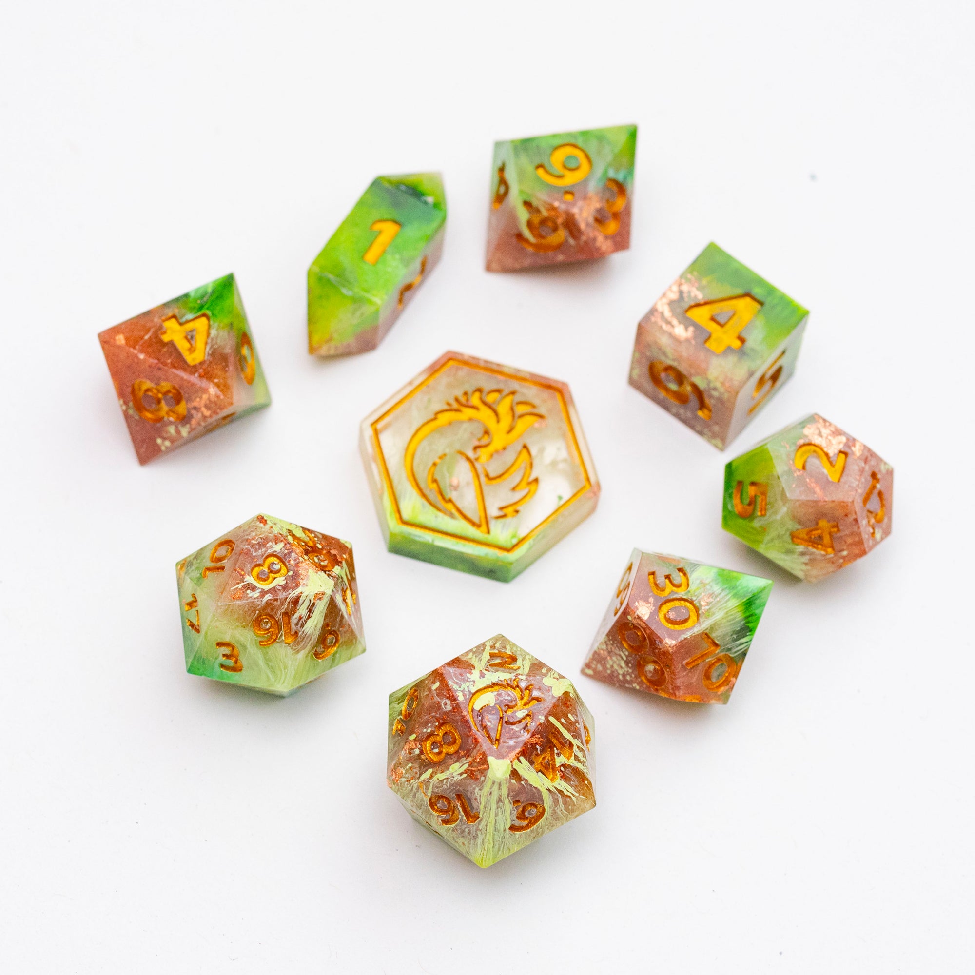 Mother of the Earth - 9 Piece Dice Set