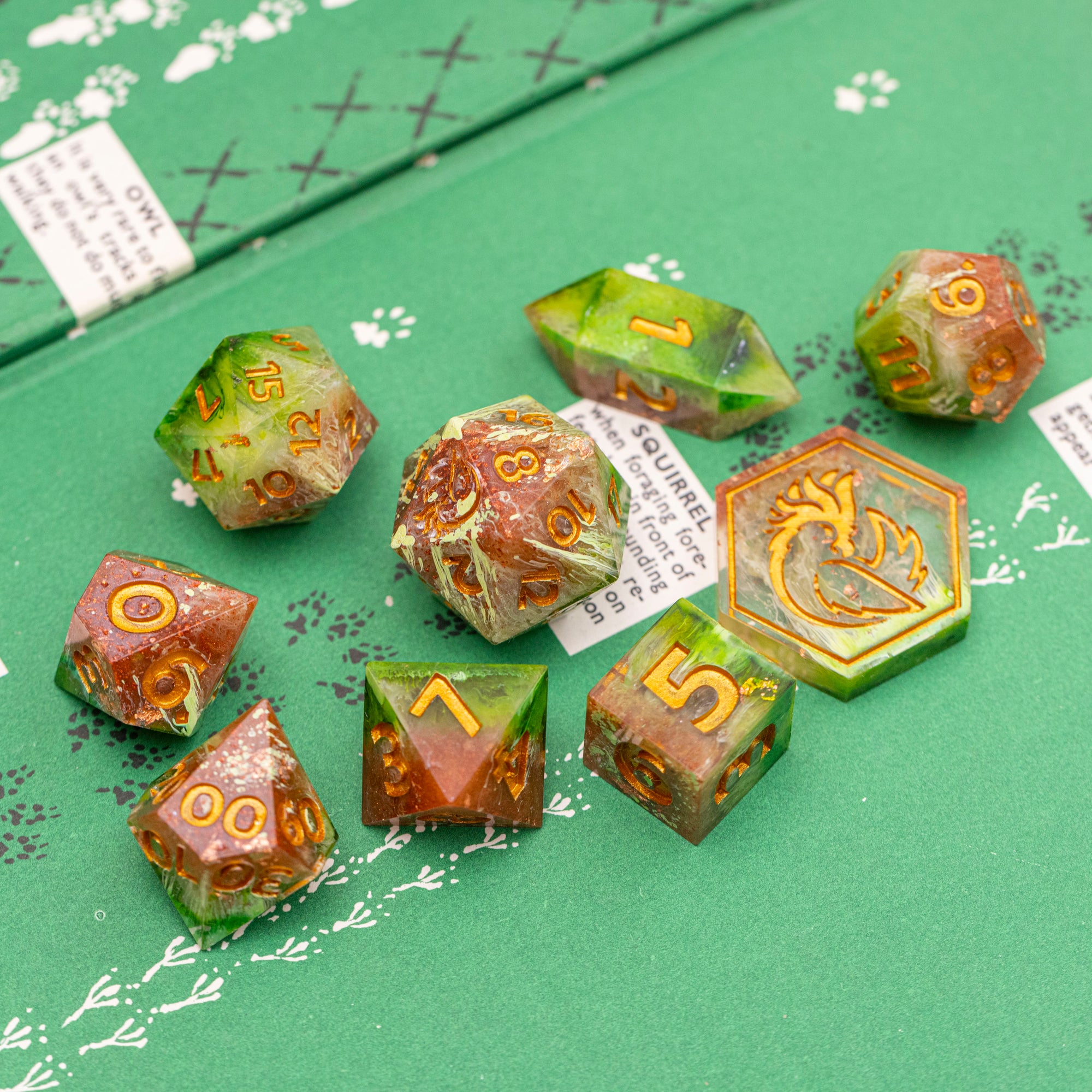 Mother of the Earth - 9 Piece Dice Set