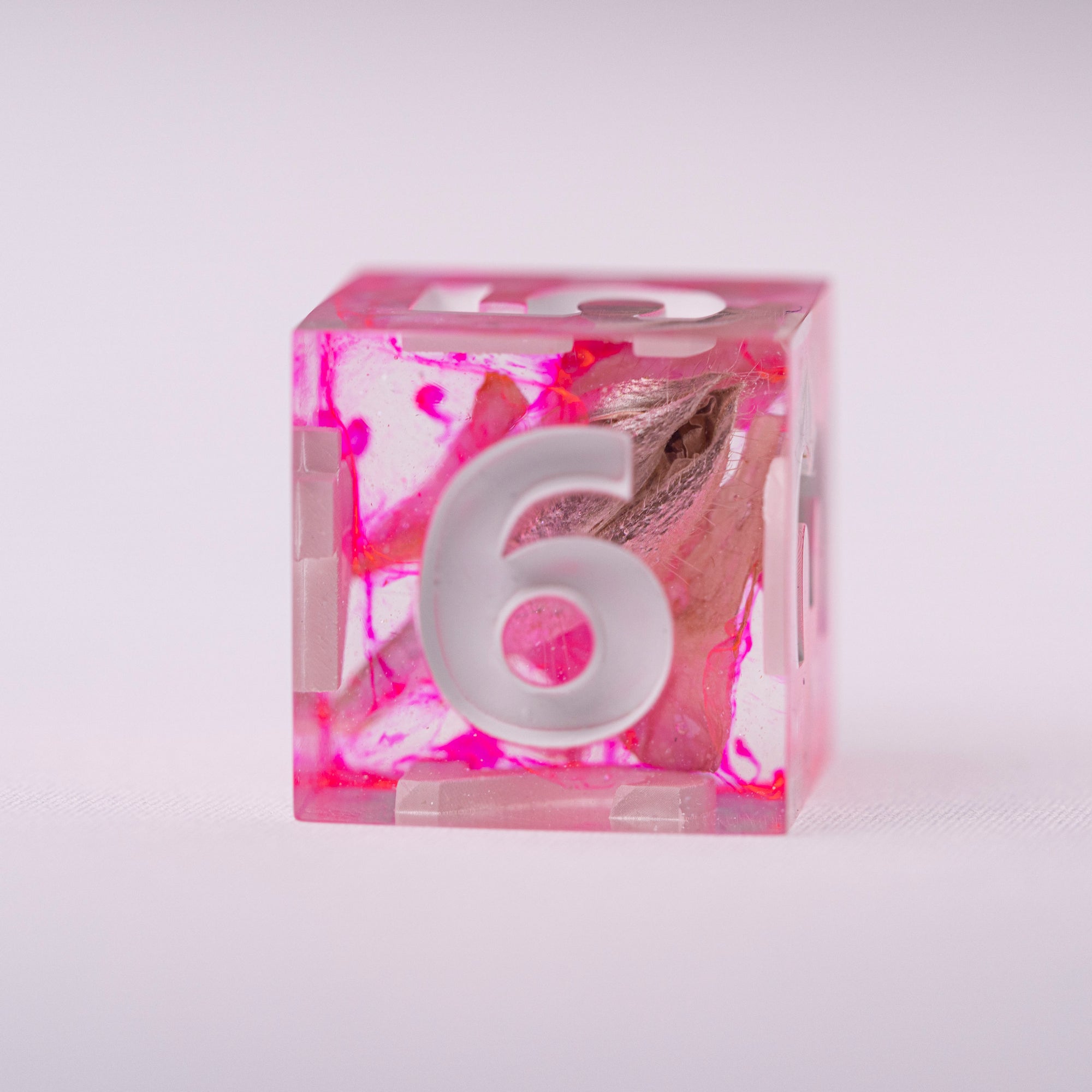 Pretty 'n Pink - D20 + D6 + D4 Dice Sets