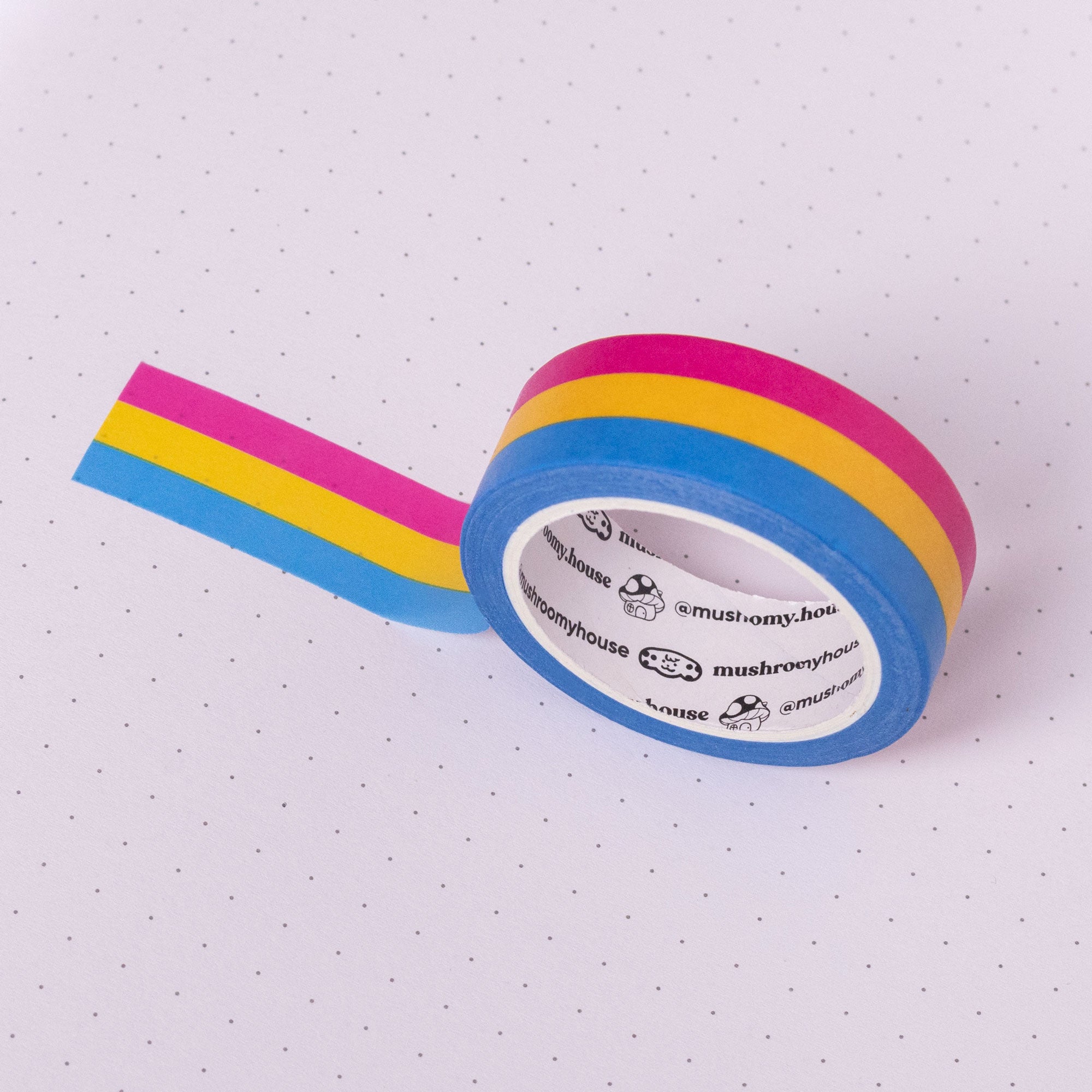 Pan Pride Flag Washi