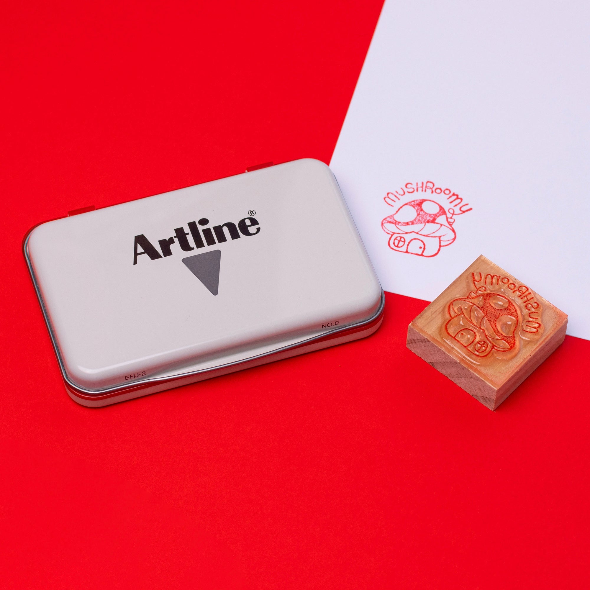 Artline STAMP PAD No.0 Red