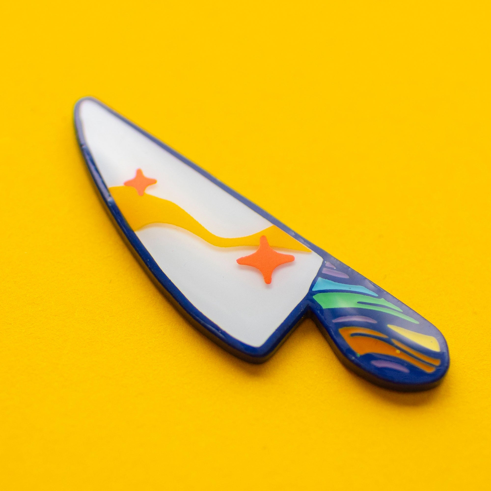 Gay Pride Flag Enamel Pin - 3