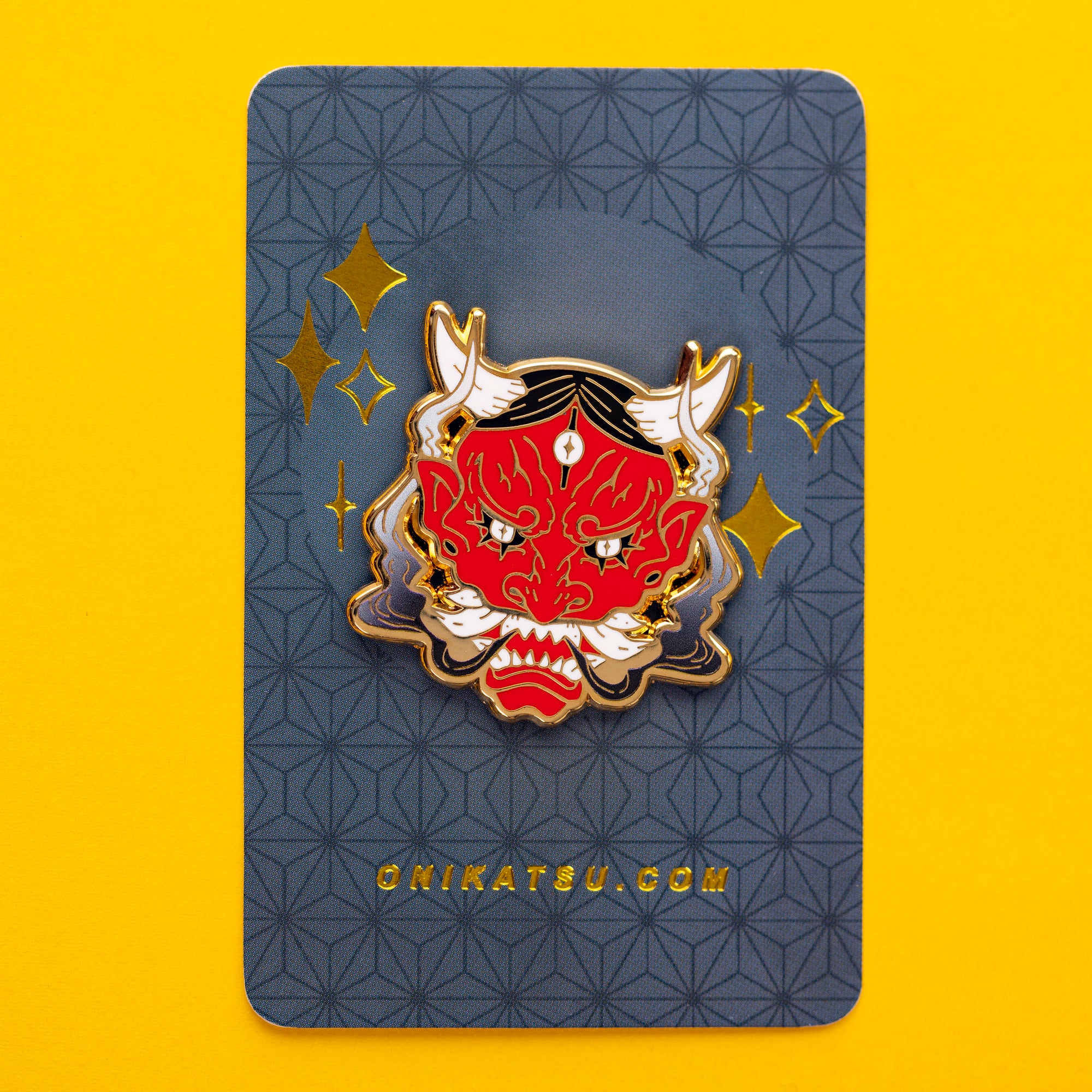 Oni Enamel Pin